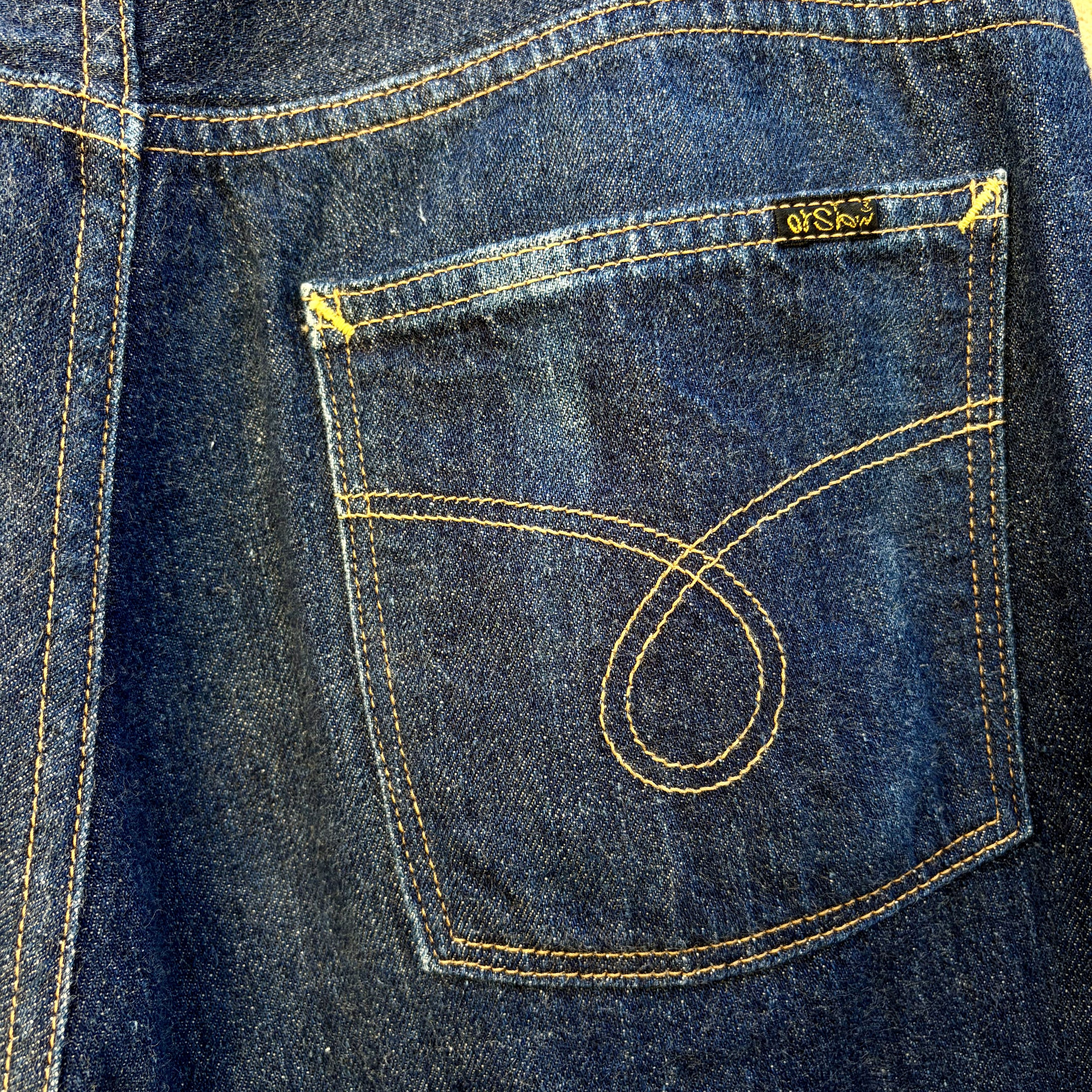 Orslow Orslow High Waisted Women’s Selvedge Jeans Size 29" - 3 Thumbnail