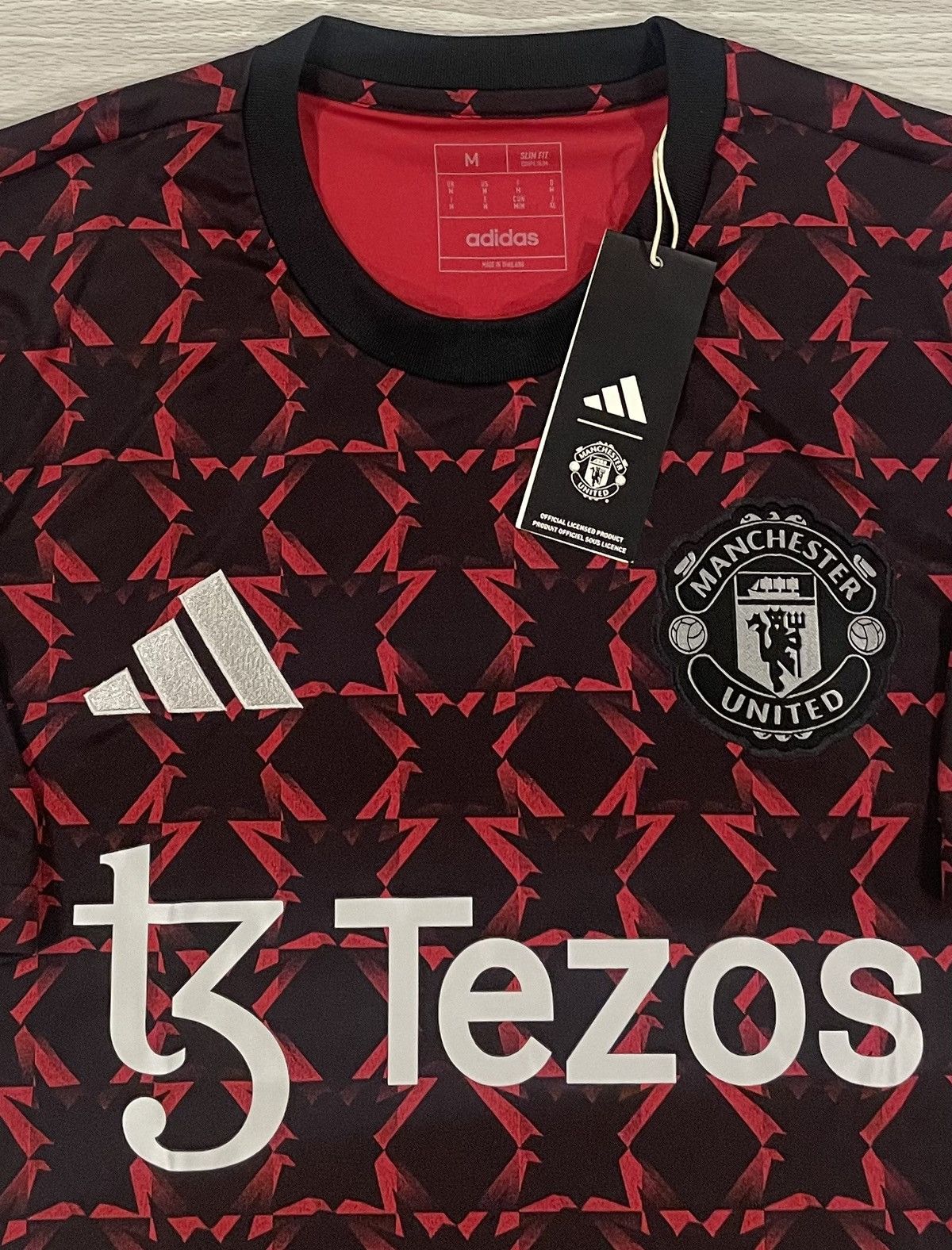 Adidas Adidas 2023/24 Manchester United Soccer Jersey Men’s Medium Size US M / EU 48-50 / 2 - 2 Thumbnail