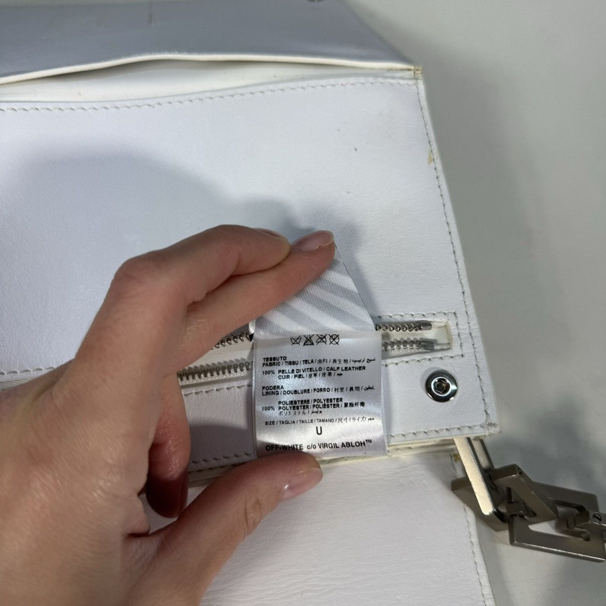 Off-White off-white Virgil Abloh leather bag Size ONE SIZE - 15 Thumbnail