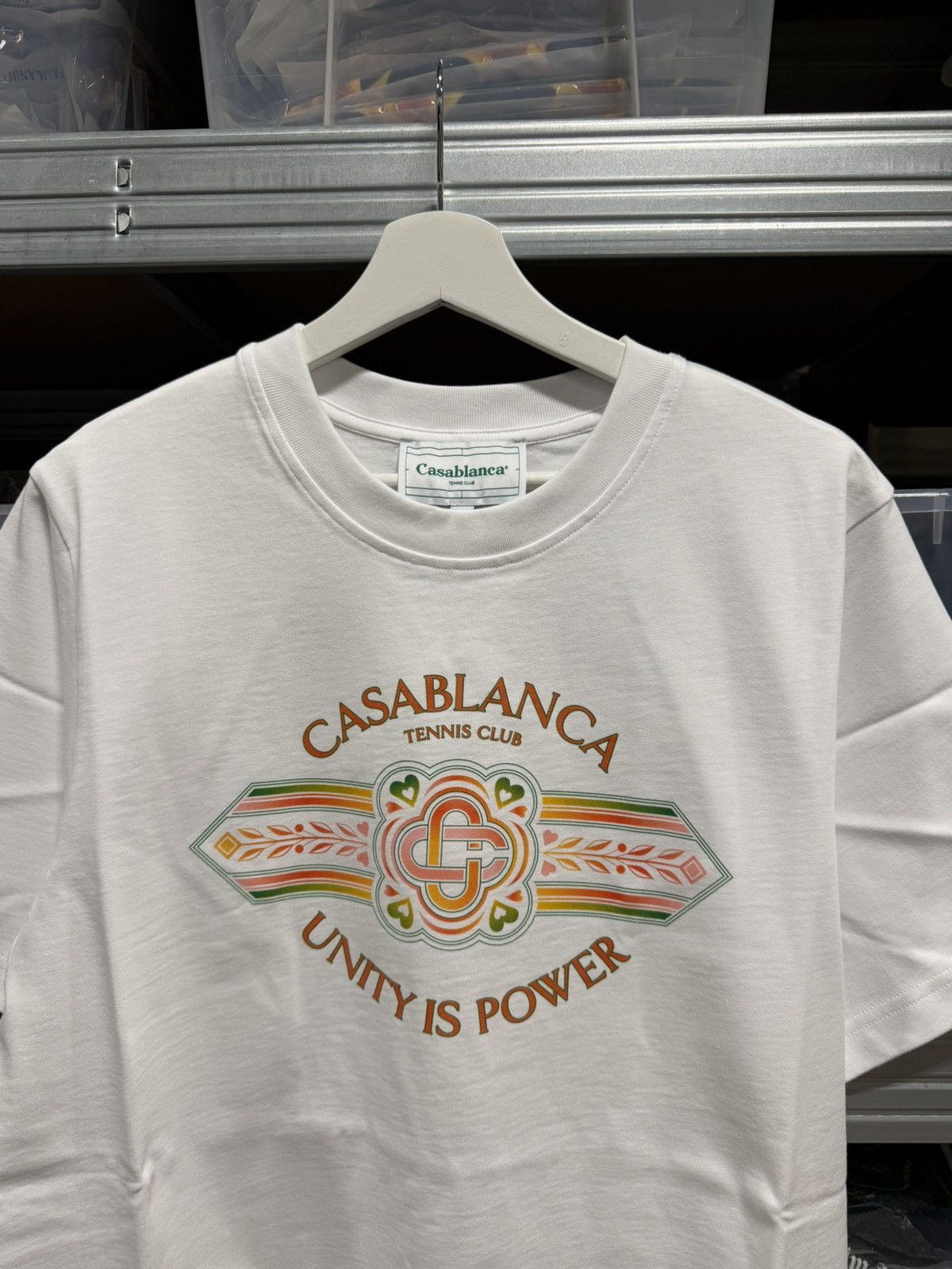 Casablanca Casablanca Unity is Power T-Shirt NEW Size US L / EU 52-54 / 3 - 2 Thumbnail