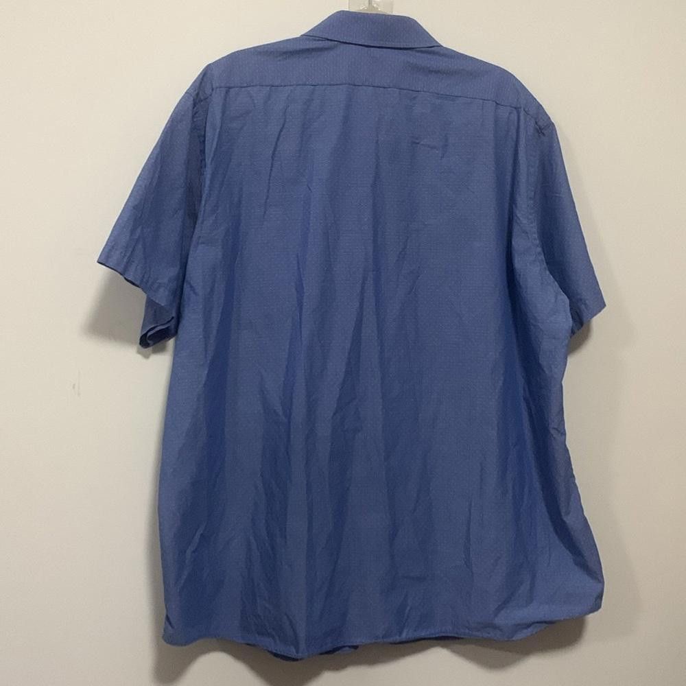Arrow Arrow Men's Short Sleeve Shirt - Blue Casual Wear Size US XL / EU 56 / 4 - 5 Thumbnail