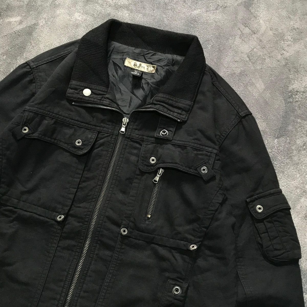 Japanese Brand 2000s Archival Hysteric GOA 14th Multipocket Jacket y2k Lgb Size US M / EU 48-50 / 2 - 2 Thumbnail