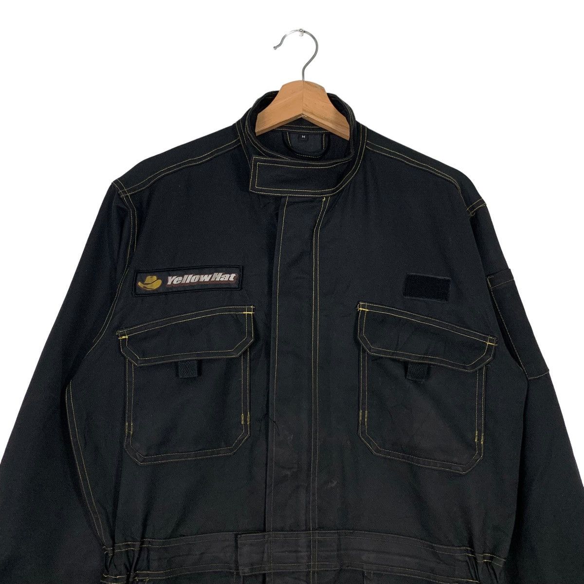 Japanese Brand YELLOW HAT Big Logo Coverall #0299-C14 Size US 36 / EU 52 - 7 Thumbnail