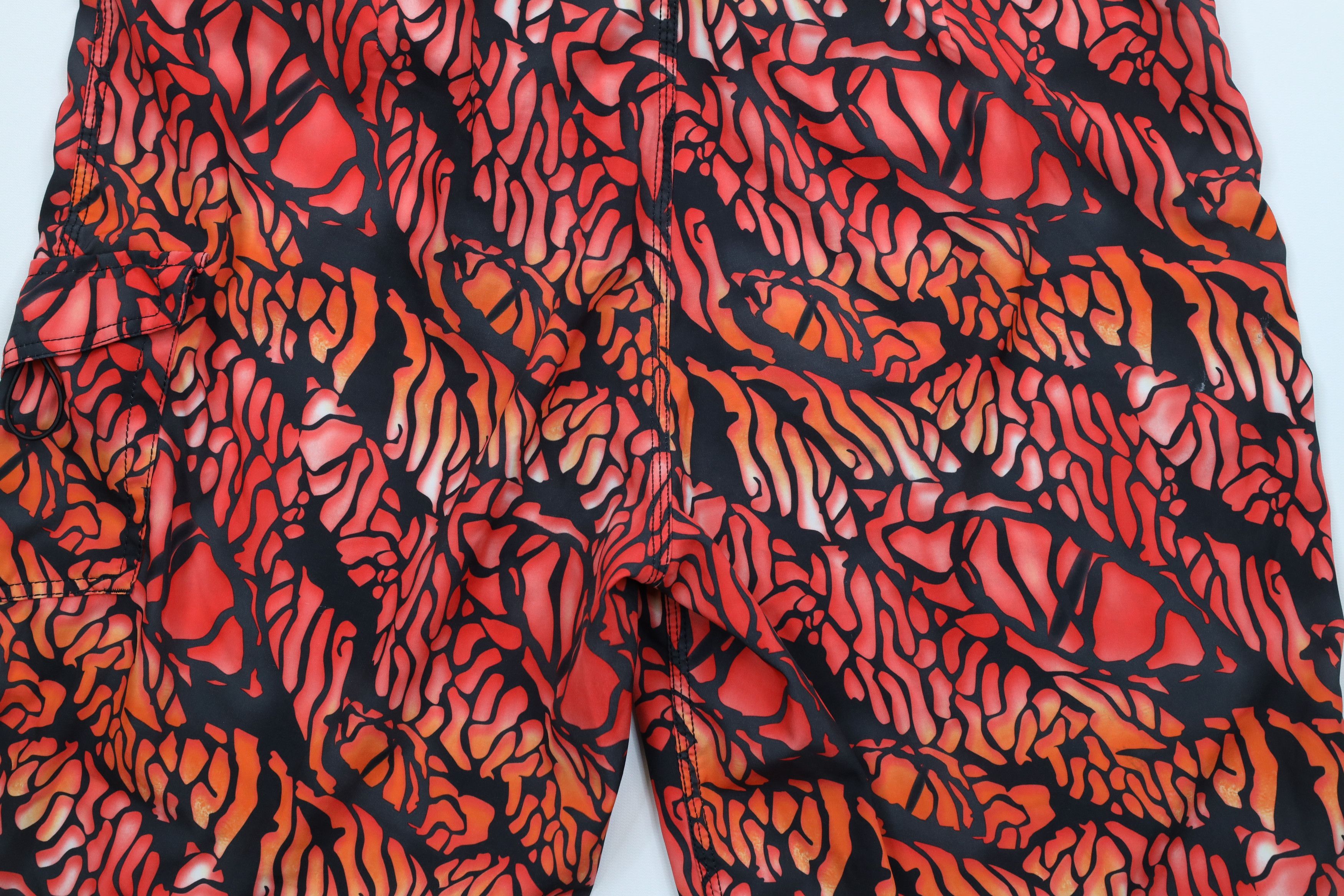 Oakley × Vintage Vintage Oakley Logo Abstract Hybrid Board Shorts Swim Trunks Size US 38 / EU 54 - 9 Thumbnail