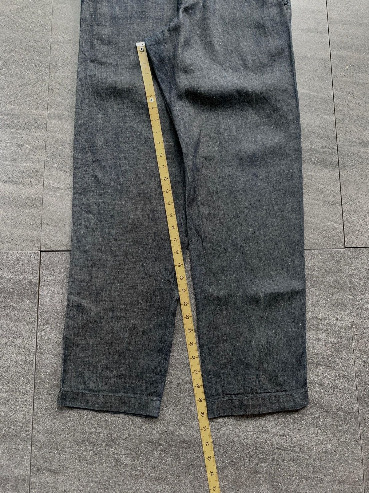 Comme des Garcons Homme FREE TAX! Linen Blend Trousers Size US 31 - 12 Thumbnail