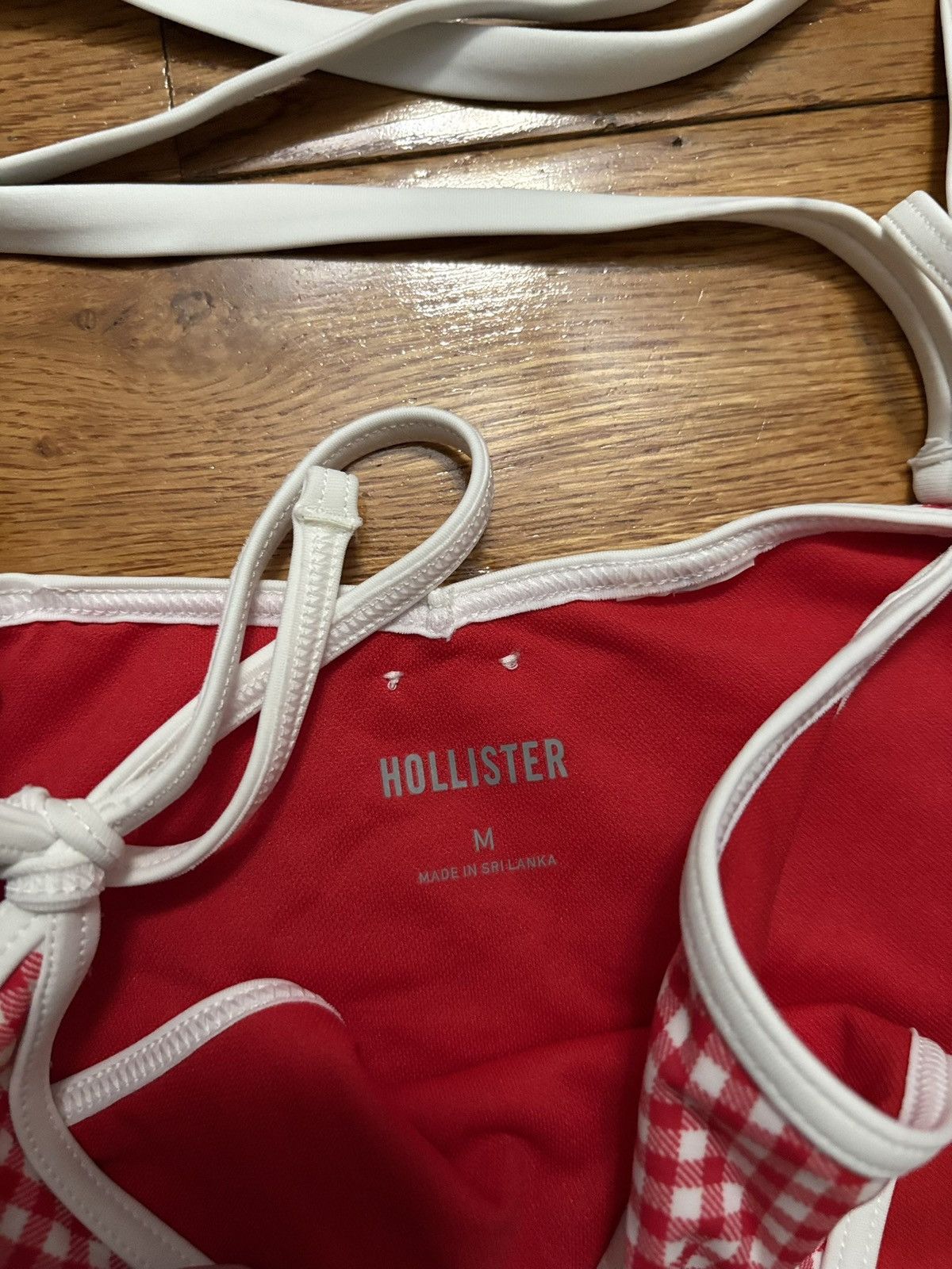Hollister Hollister red gingham bikini set Size M / US 6-8 / IT 42-44 - 2 Thumbnail