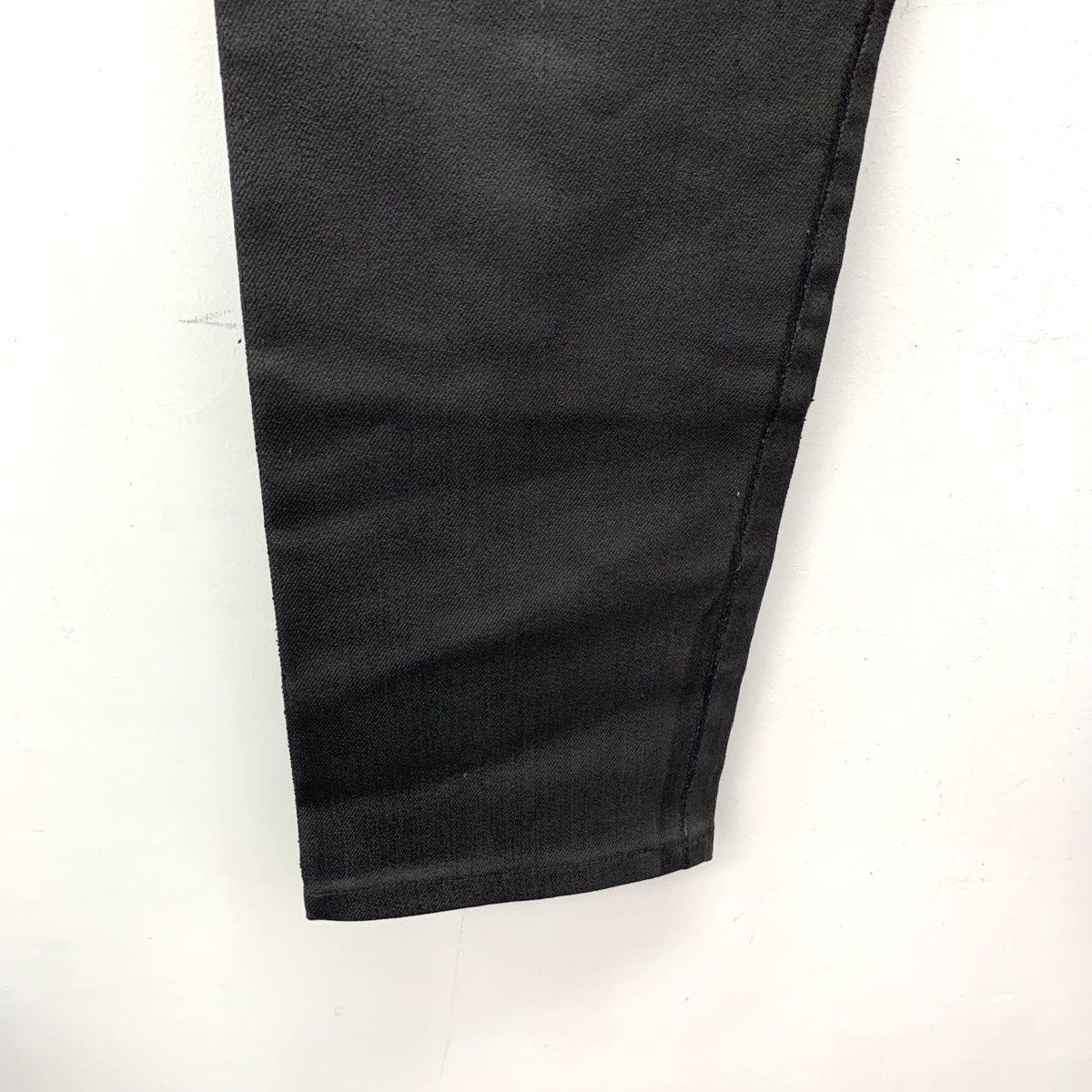 Balmain Balmain Black Side Pleated Design Cotton Casual Pants K26WX Size US 34 / EU 50 - 5 Thumbnail