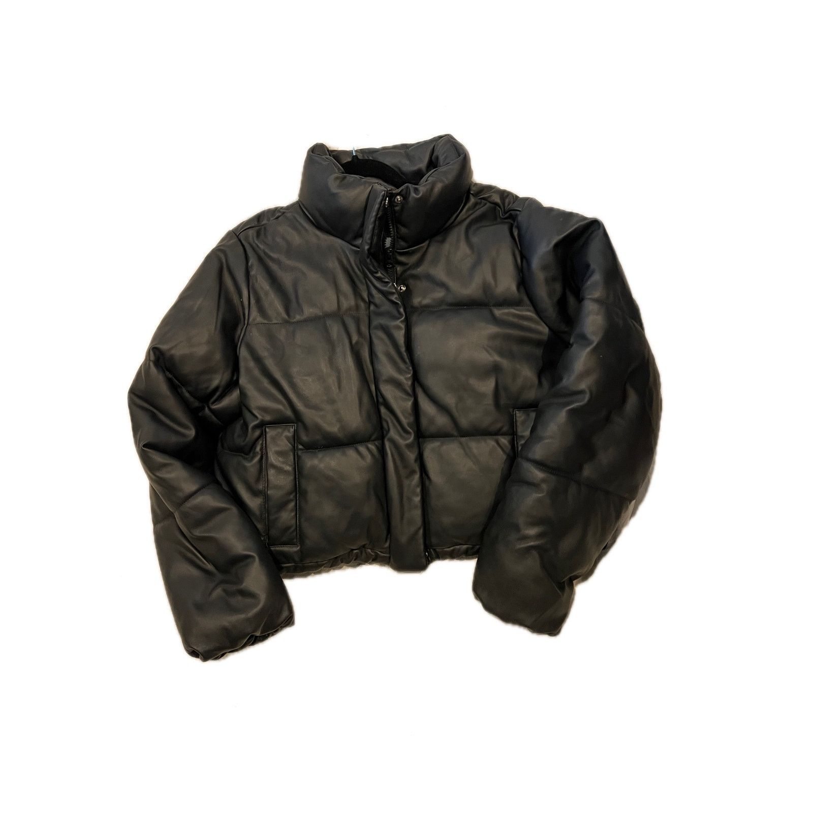 Hollister Hollister Ultimate Faux Leather Cropped Puffer Womans XL Size XL / US 12-14 / IT 48-50 - 1 Thumbnail