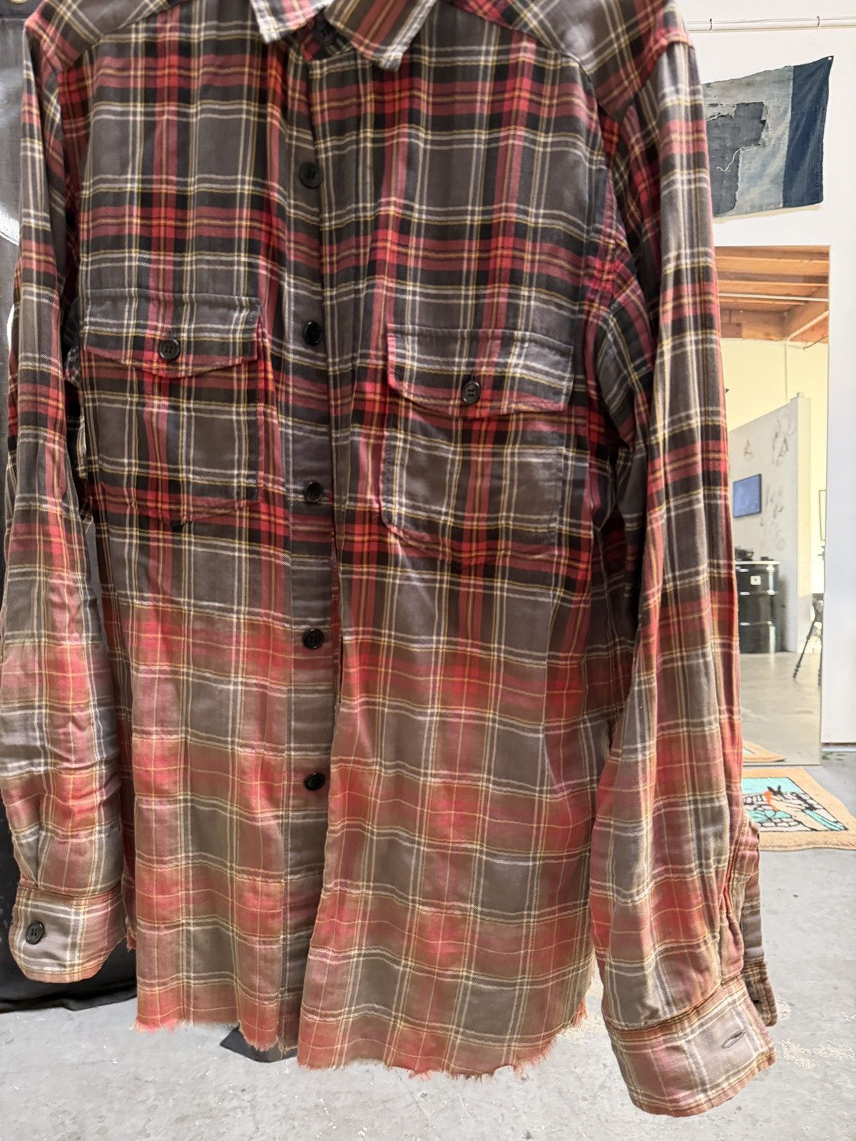 Saint Laurent Paris Saint Laurent Paris SS16 Surf Sound Flannel Size US M / EU 48-50 / 2 - 3 Thumbnail