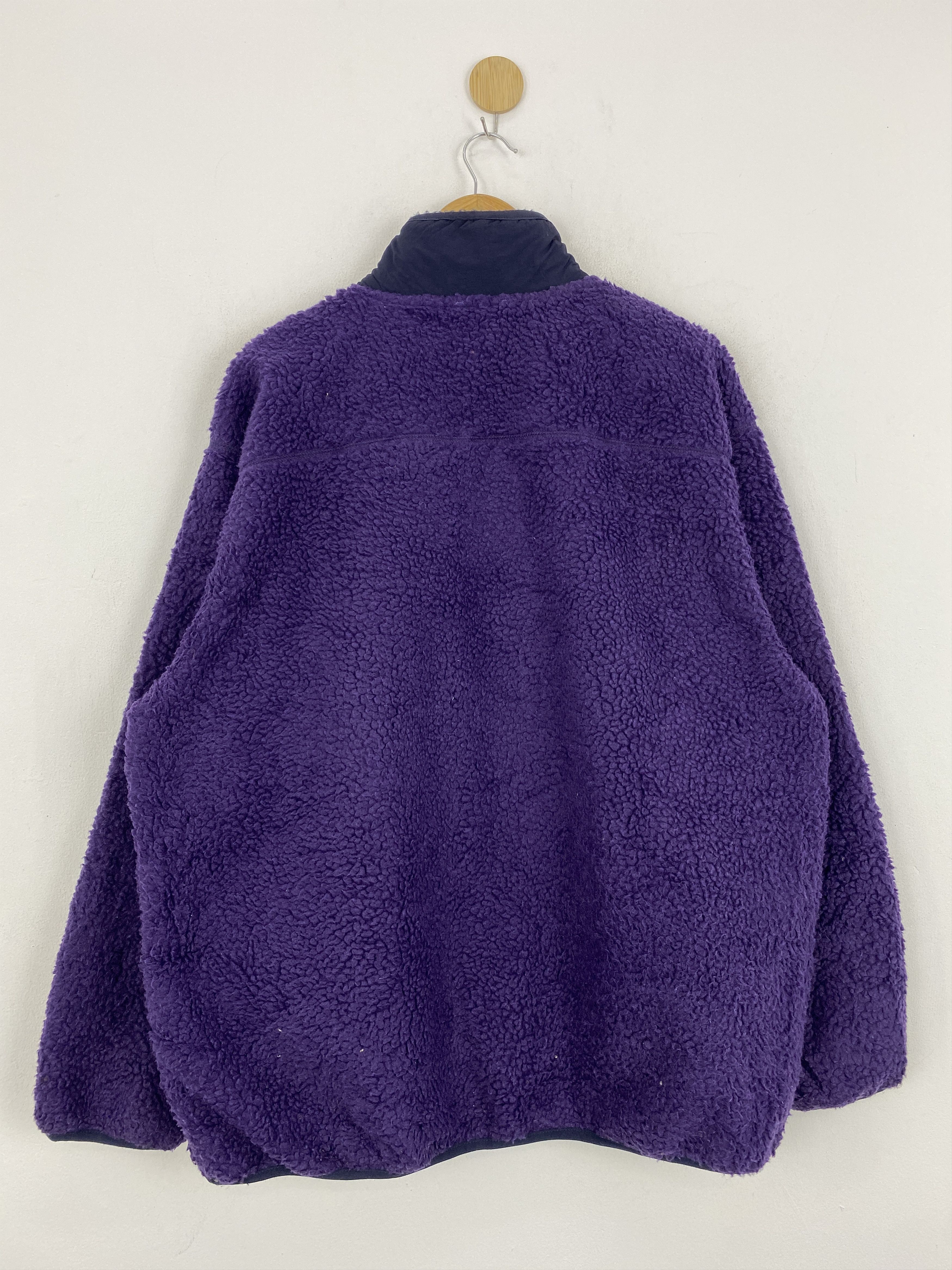 Vintage Vintage Japanese Brand GU Fleece Zipper Jacket J1911 Size US XL / EU 56 / 4 - 3 Thumbnail