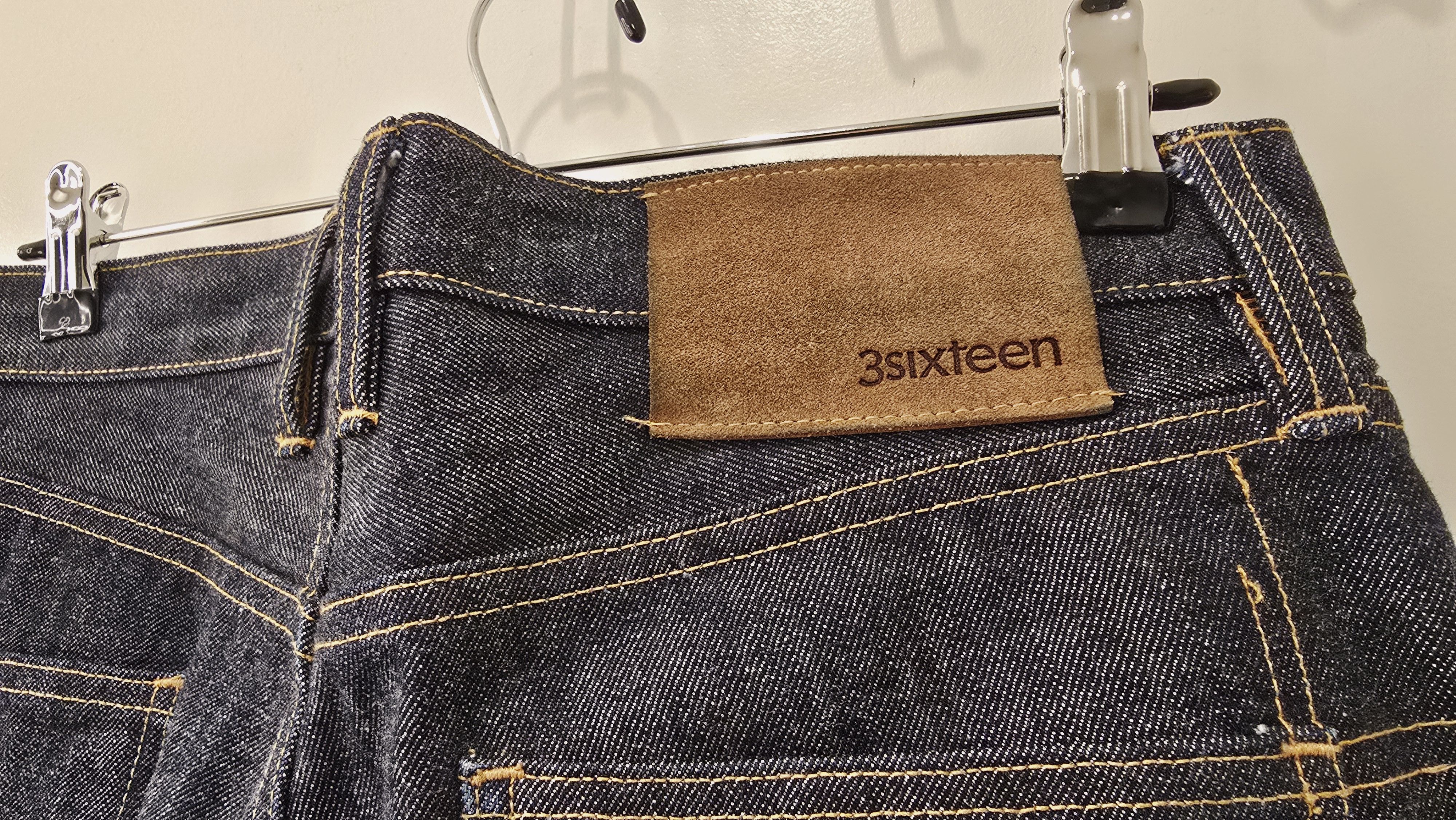 3sixteen 3sixteen CT-100x - 34/30 Classic Taper Size US 34 / EU 50 - 3 Thumbnail