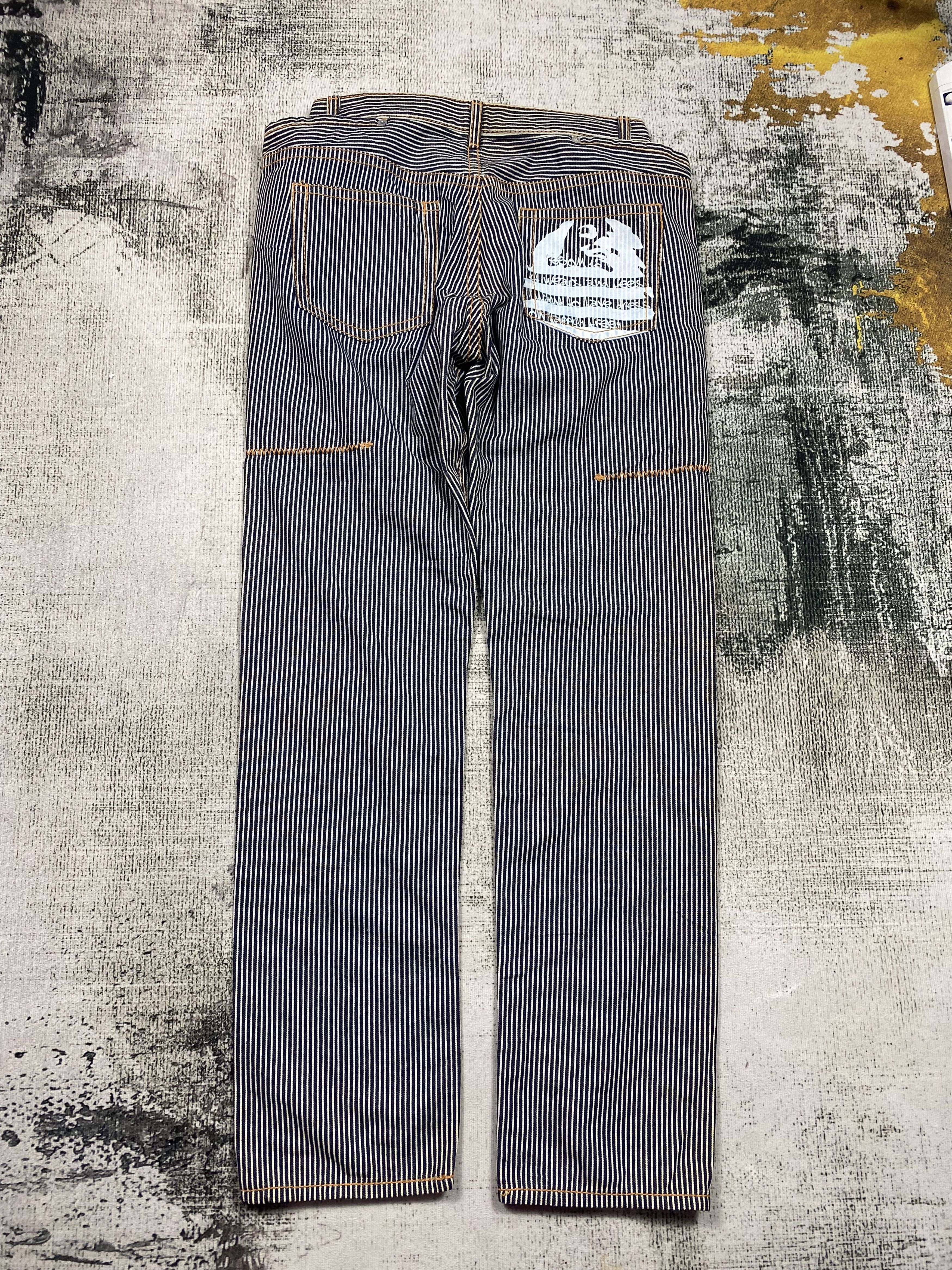 Designer Japanese Keiji Itakura Wabash Denim Rare Pocket Designed Size US 28 / EU 44 - 2 Thumbnail