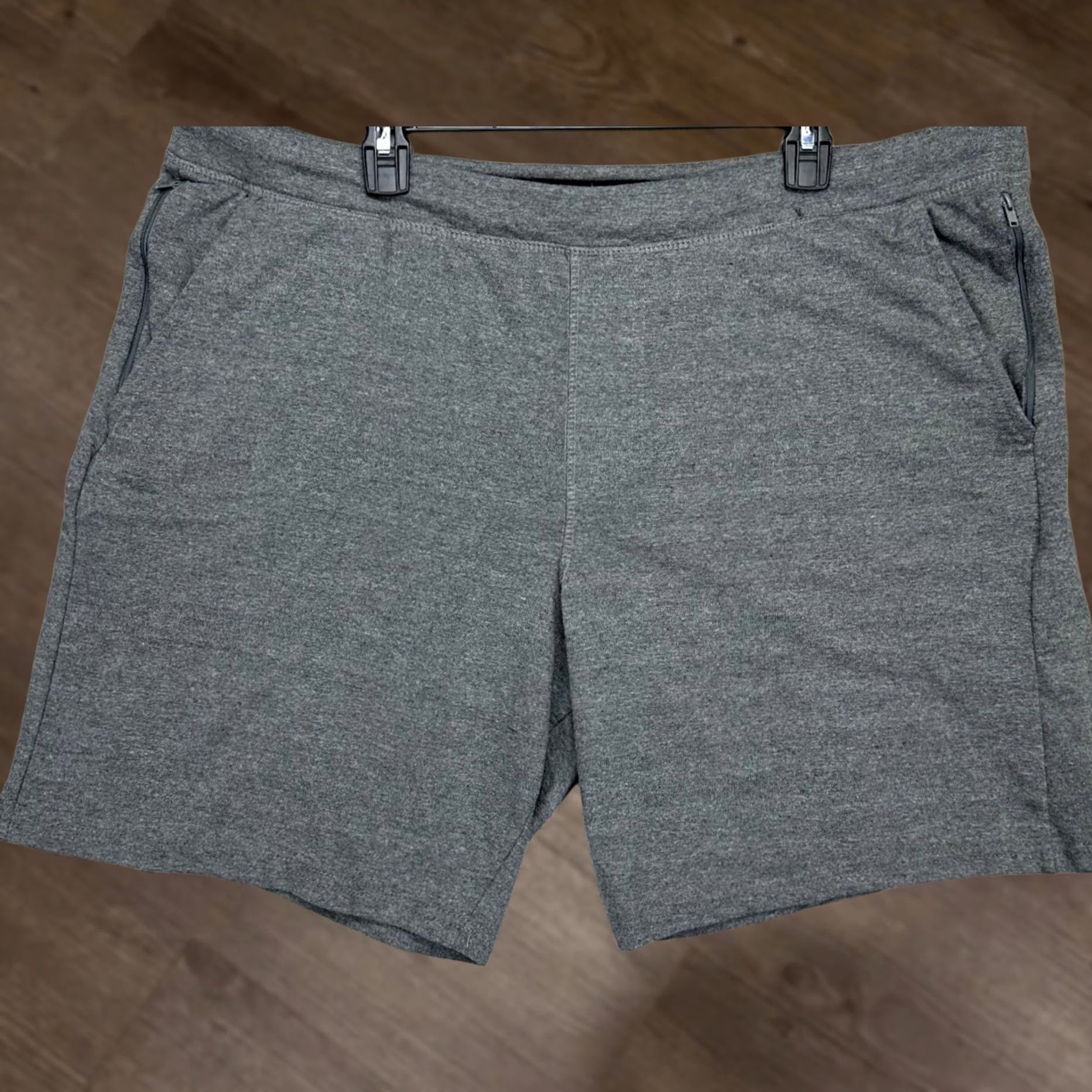 Eddie Bauer Eddie Bauer Mens 2XL Shorts Lounge Grey Sweatshorts Drawstring Elastic Waist Casual Walking Workout Accessories Shirt Size US 39 - 1 Thumbnail