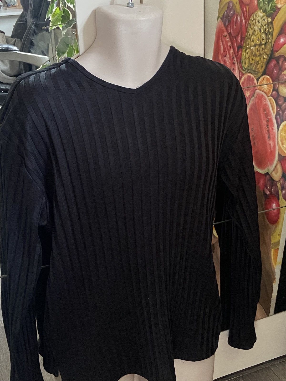 Other Ciro Citterio black top size L sexy slim must have stretchy Size US L / EU 52-54 / 3 - 2 Thumbnail