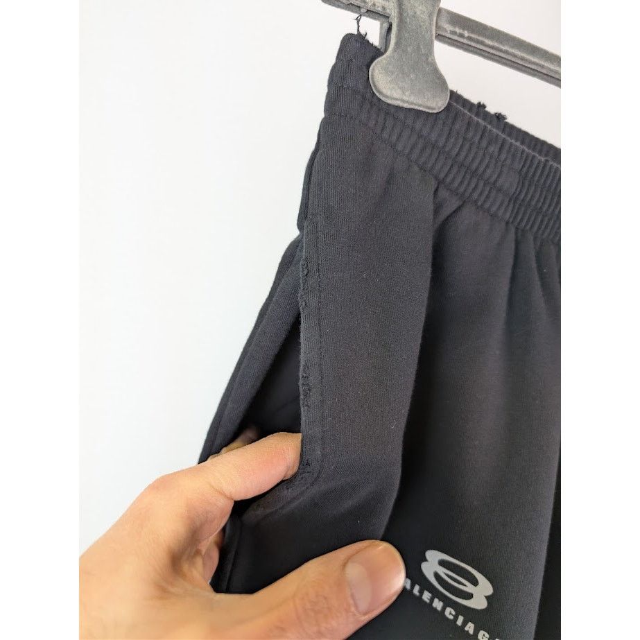 Balenciaga o1rshd1 Top League Med Moll Baggy Pants in Black Size US 28 / EU 44 - 6 Thumbnail