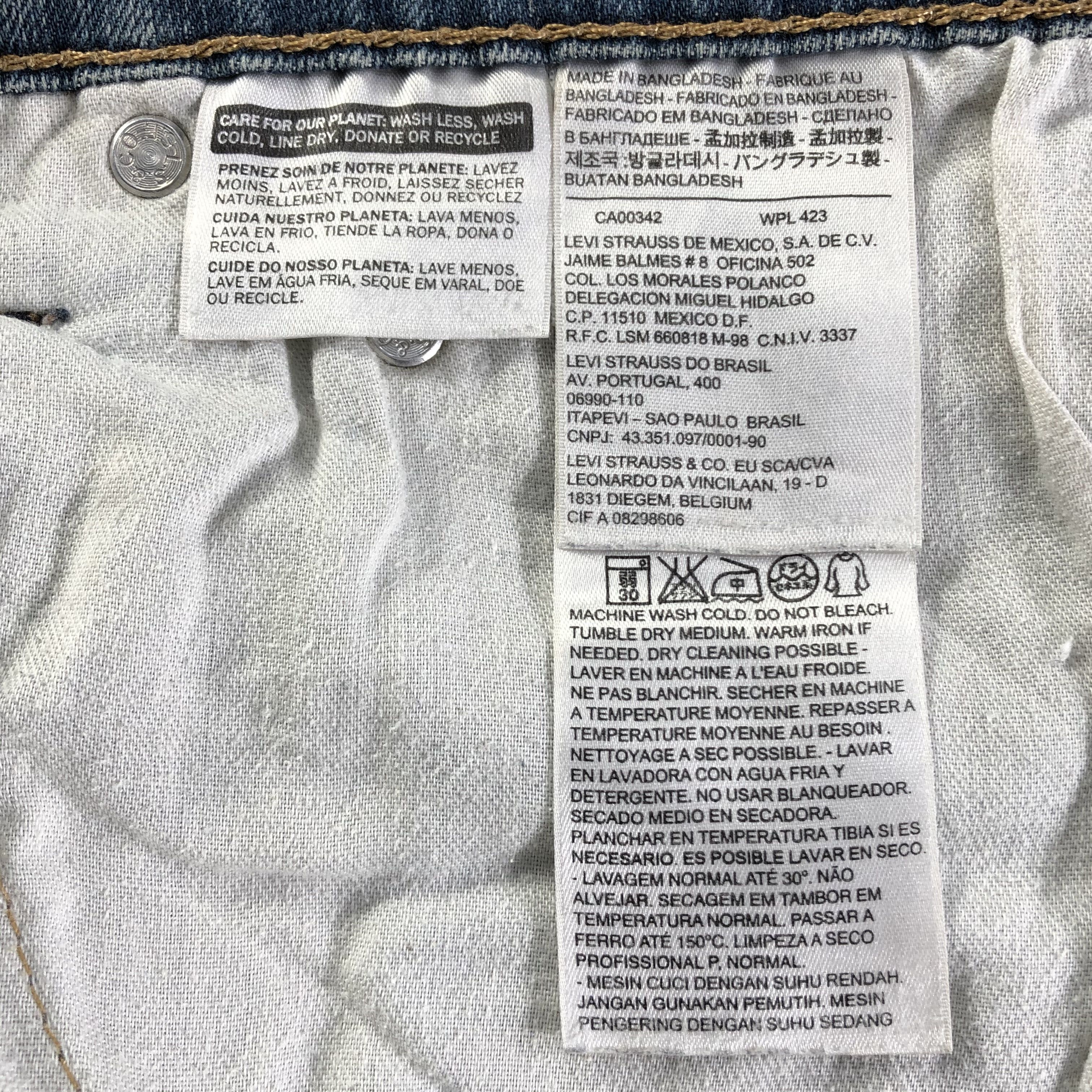 Levi's Vintage Levis Jeans-J3100 Size US 34 / EU 50 - 10 Thumbnail