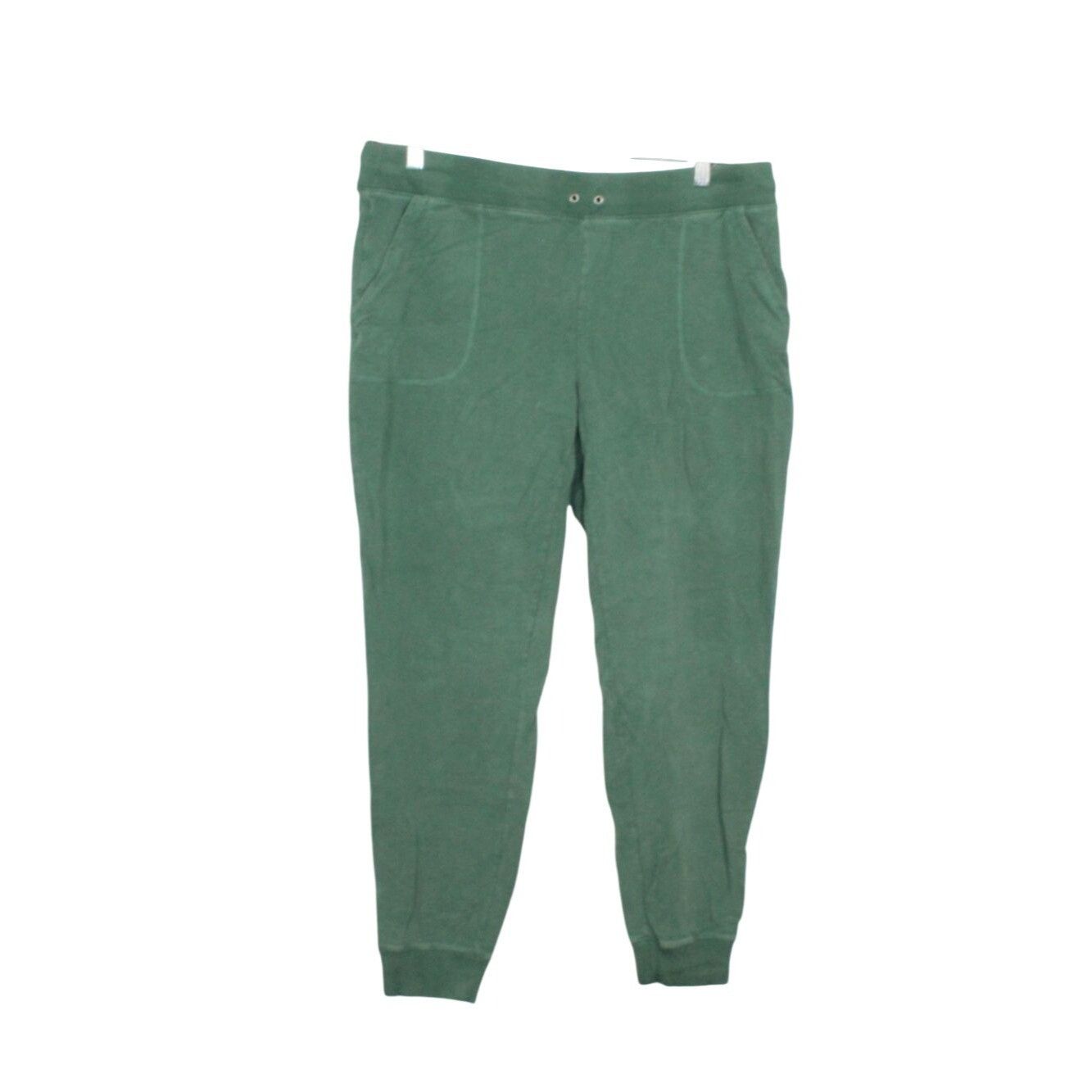 L.L. Bean LL Bean Women’s Ultrasoft Green Drawstring Jogger Sweatpants Size 38" / US 16 / IT 52 - 1 Thumbnail