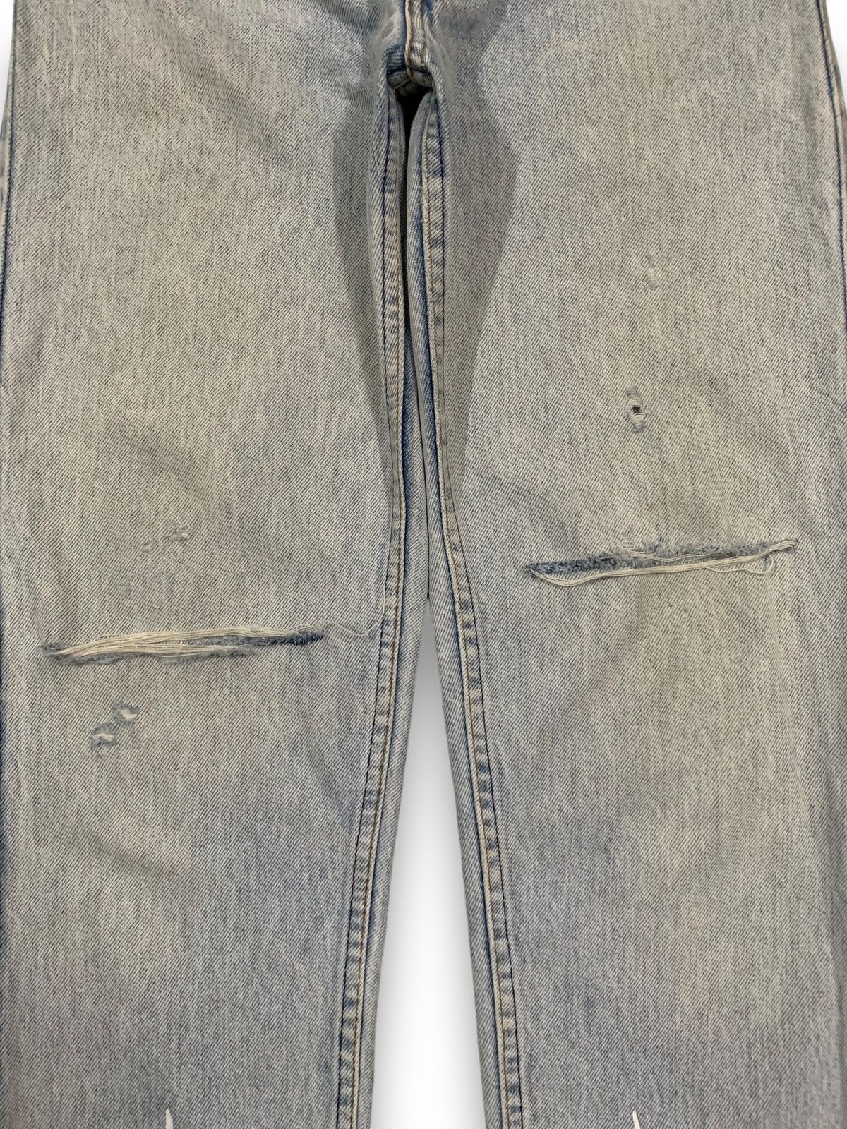 Levi's Vintage 80s Levis 610 Flame Printed Jeans like Gallery Dept. Size US 30 / EU 46 - 7 Thumbnail