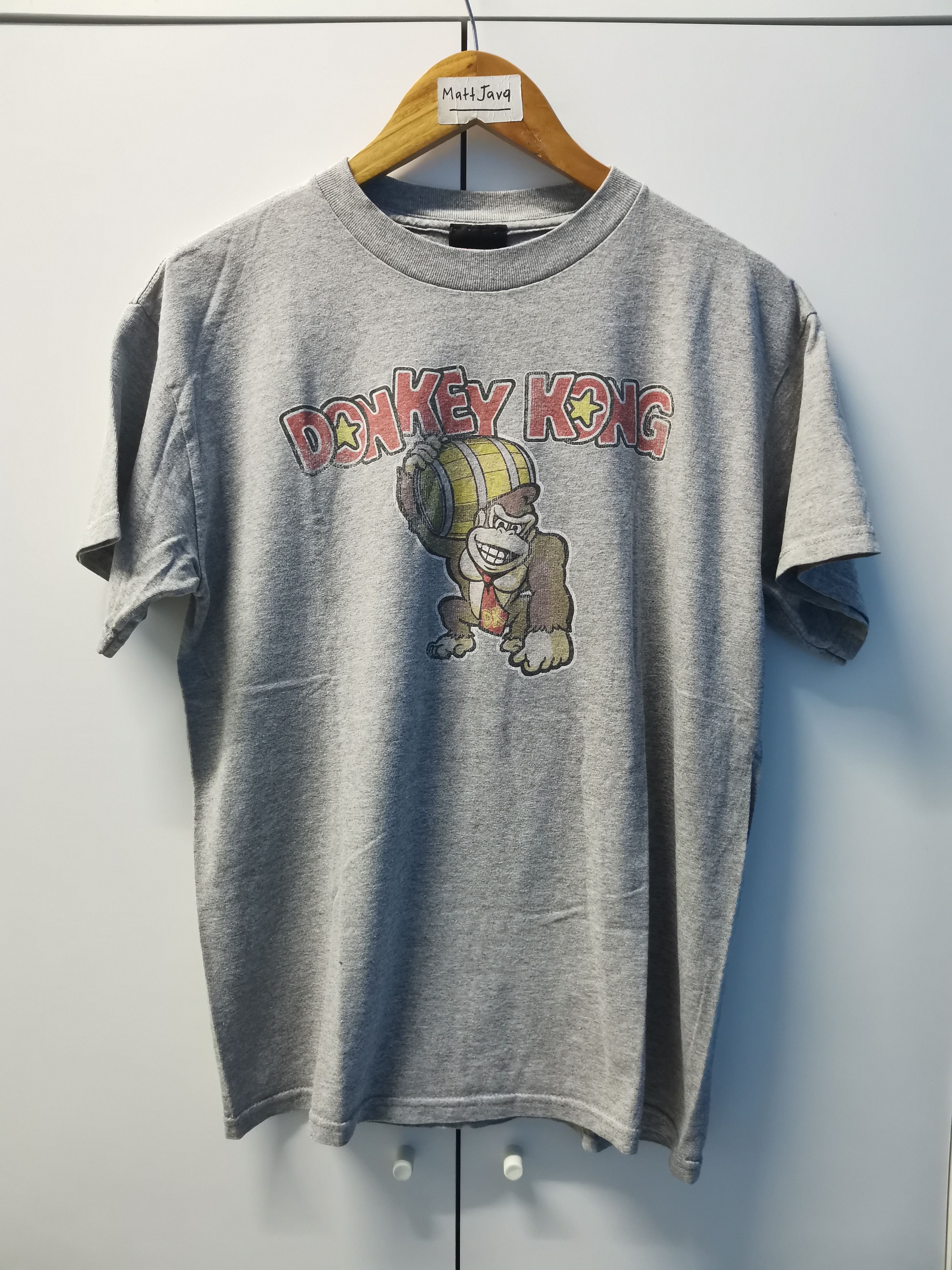 Nintendo Vintage Donkey Kong Nintendo Game Tee Rare Tekken Size US M / EU 48-50 / 2 - 2 Thumbnail