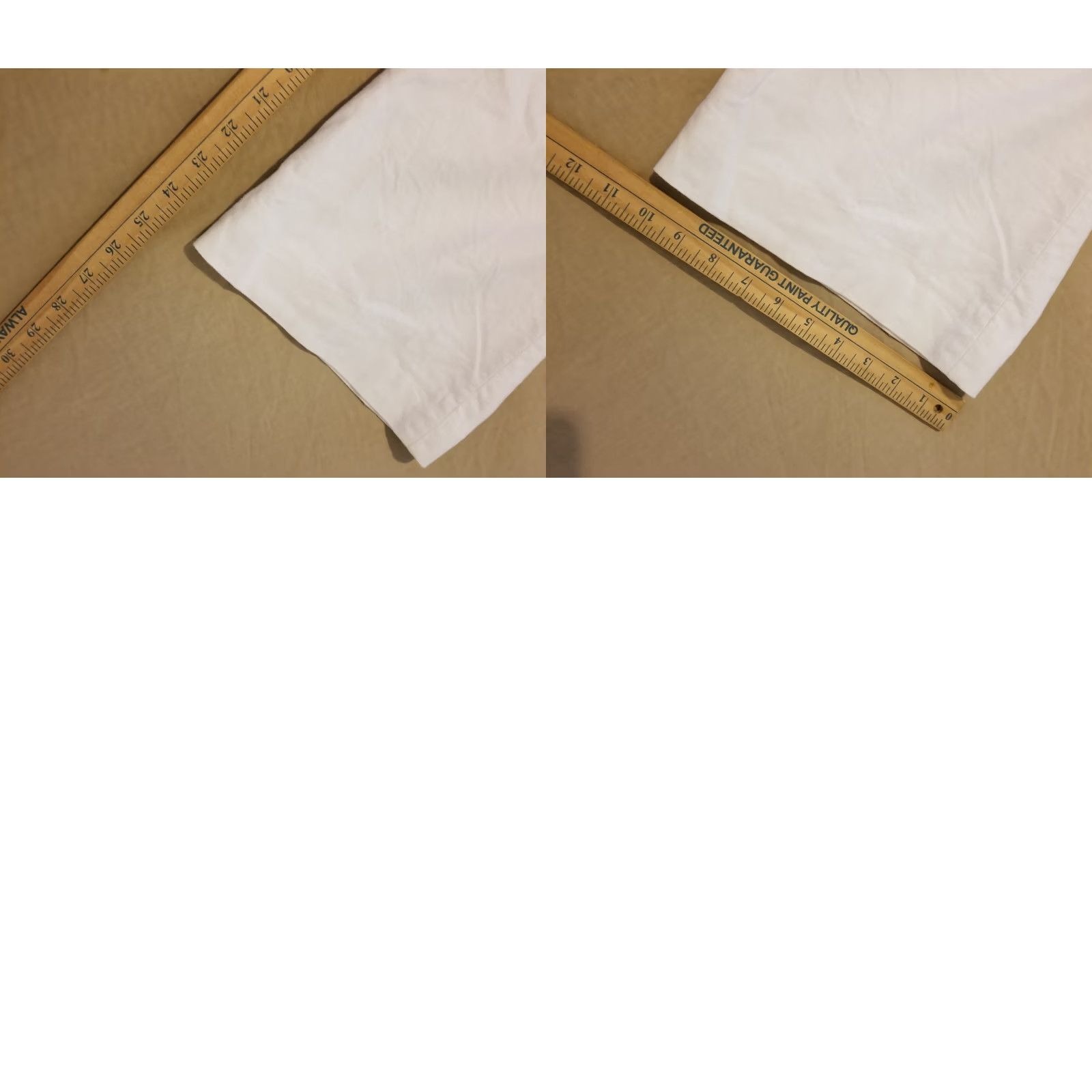 J.Crew J. Crew Womens Pants 16 White Linen Dress Khaki Cotton Chino Trouser Slack Size 38" / US 16 / IT 52 - 8 Thumbnail