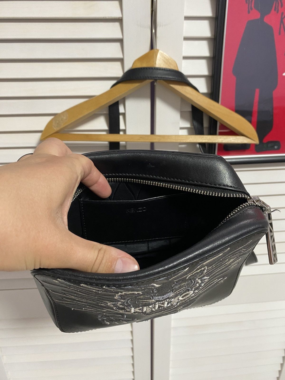 Kenzo Leather Sling Bag Kenzo Exterior Messenger Tiger Crossbody Size ONE SIZE - 8 Thumbnail