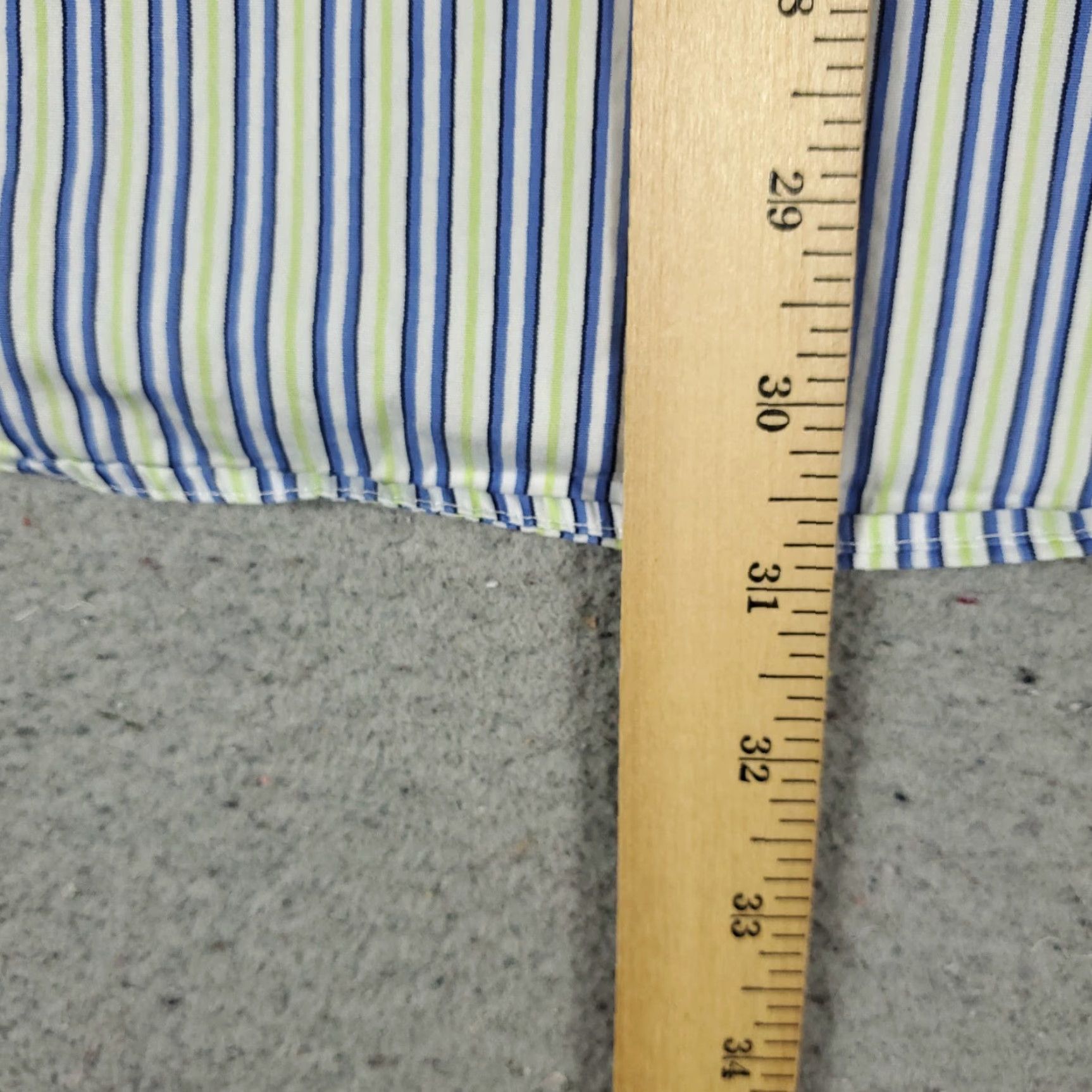 Ralph Lauren Ralph Lauren Shirt Mens Medium Blue Striped Button-Up Long Sleeve Casual Size US M / EU 48-50 / 2 - 7 Thumbnail