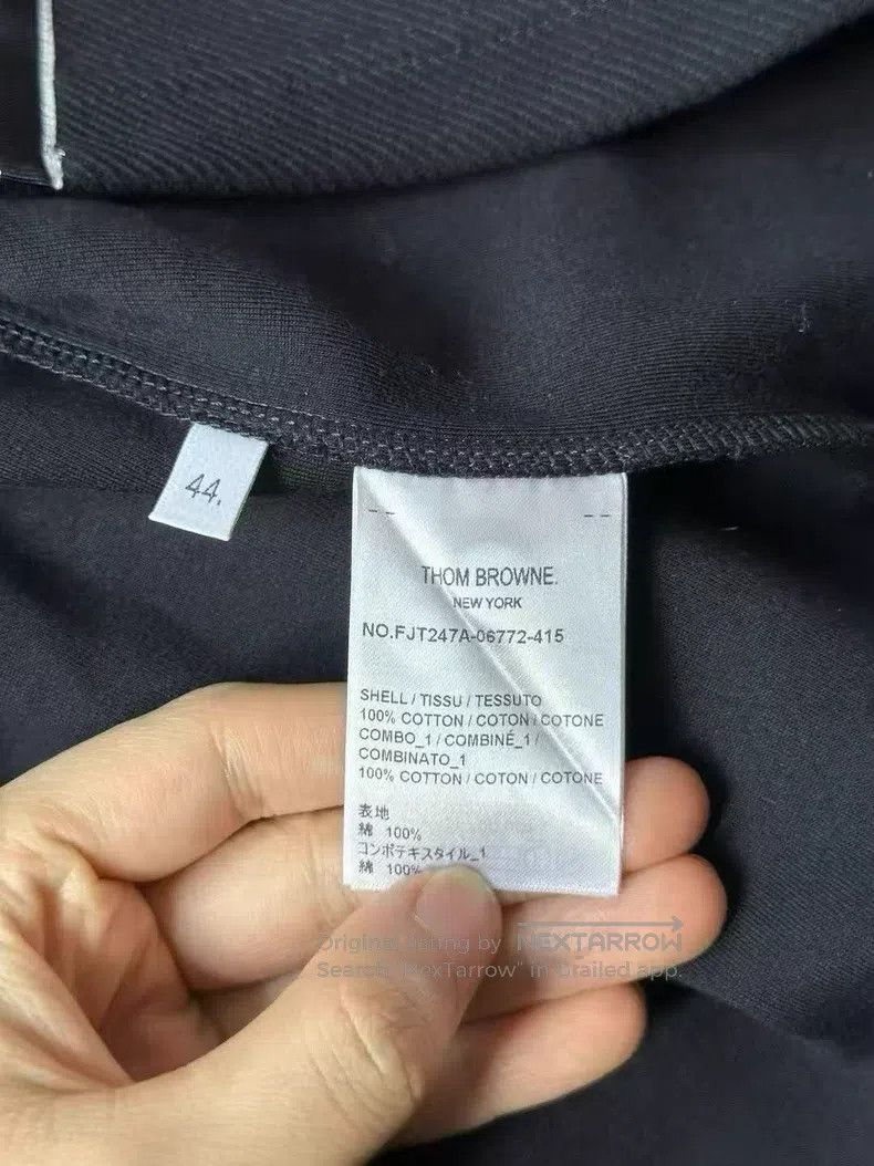 Thom Browne Thom Browne Sleeve Logo Jacket Size US S / EU 44-46 / 1 - 4 Thumbnail