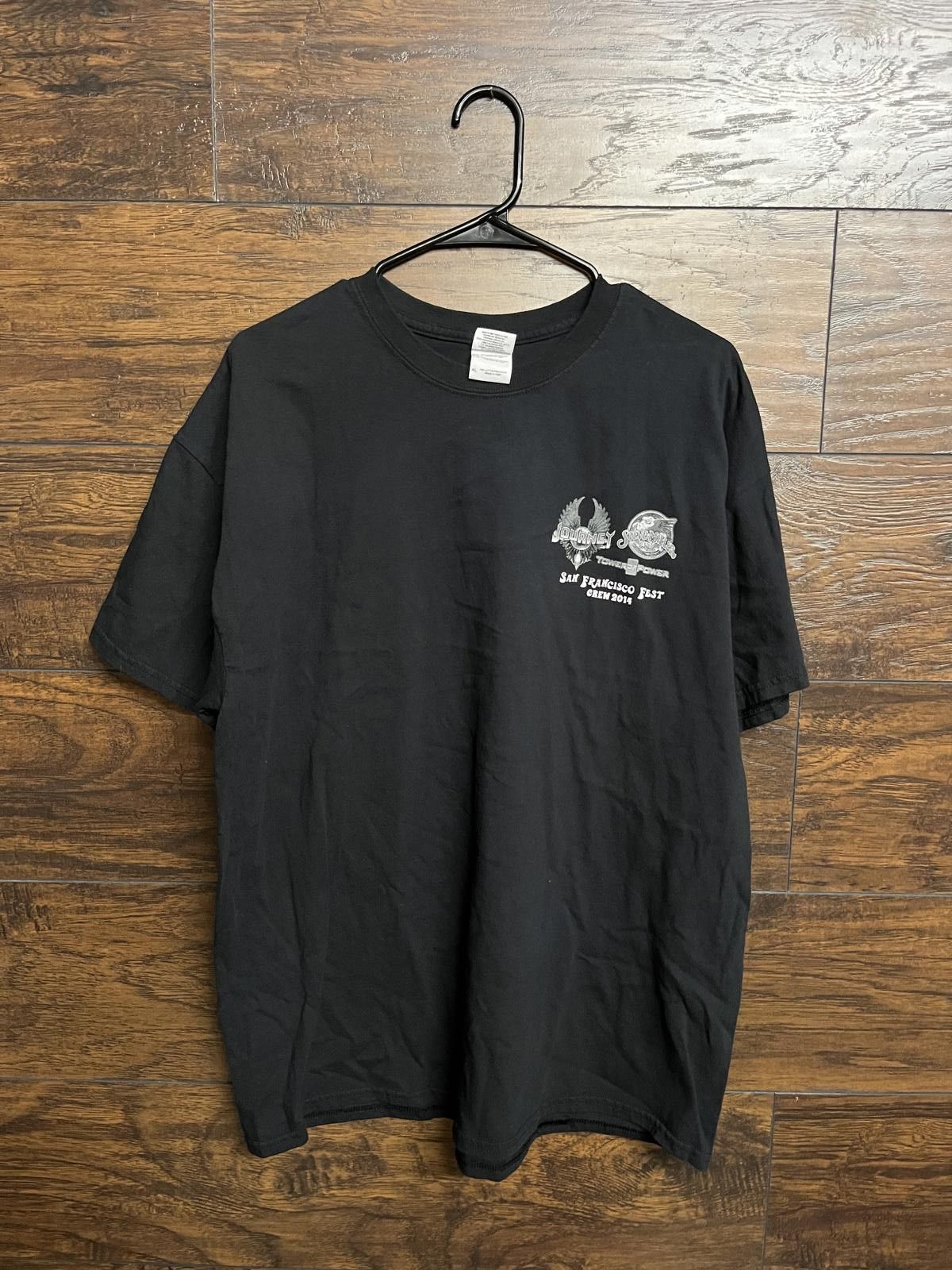 Gildan Journey Steve Miller Band T-shirt San Fran Fest Crew 2014 XL Size US XL / EU 56 / 4 - 1 Thumbnail