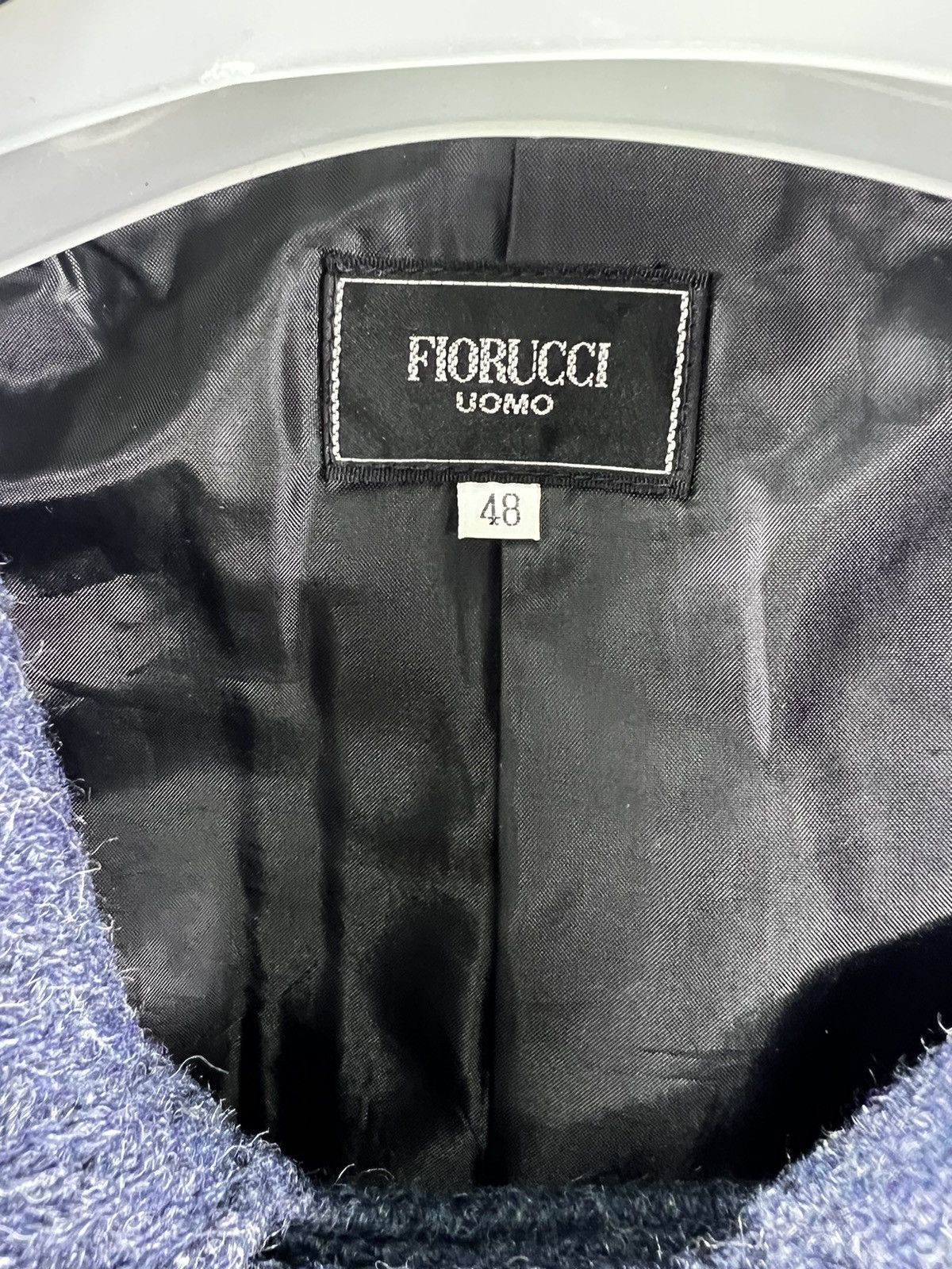 Fiorucci 🔥 FIORUCCI UOMO ITALIAN WOOL DOUBLE BREAST LONGCOAT Size US M / EU 48-50 / 2 - 6 Thumbnail