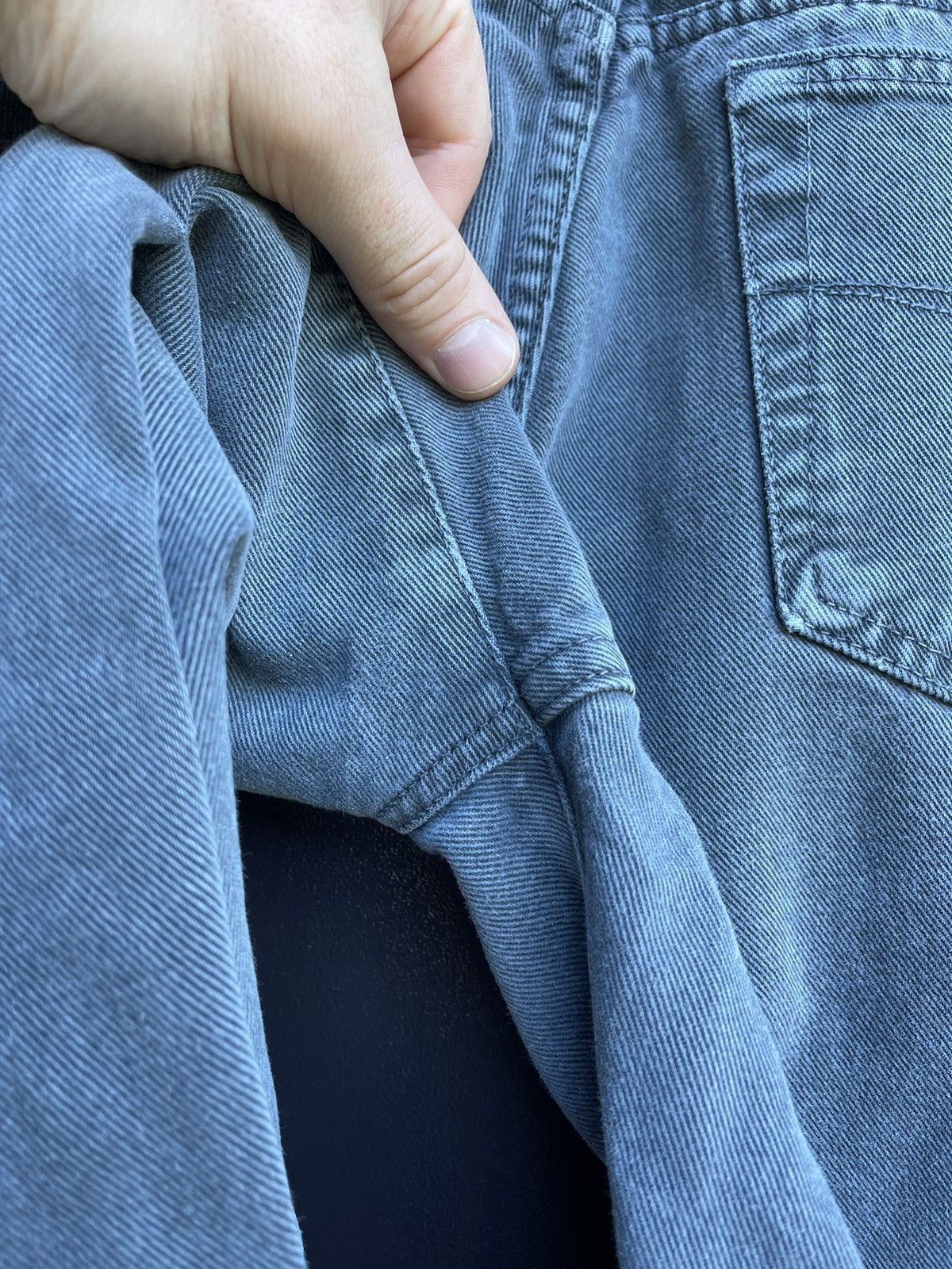Versace Jeans Couture Vintage Versace Jeans Couture Gray Denim Jeans – IT 46 / W32 Size US 31 - 5 Thumbnail