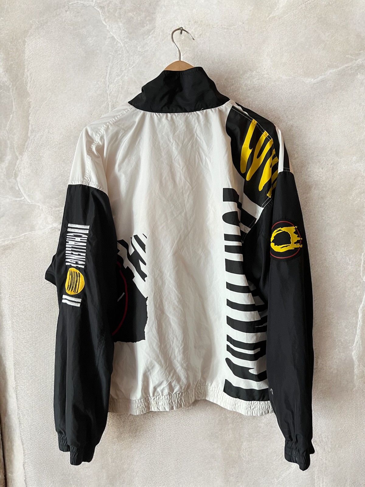 Nike × Vintage NIKE COURT VINTAGE 90s NYLON LOGO TRACK JACKET BOMBER Y2k Size US M / EU 48-50 / 2 - 2 Thumbnail