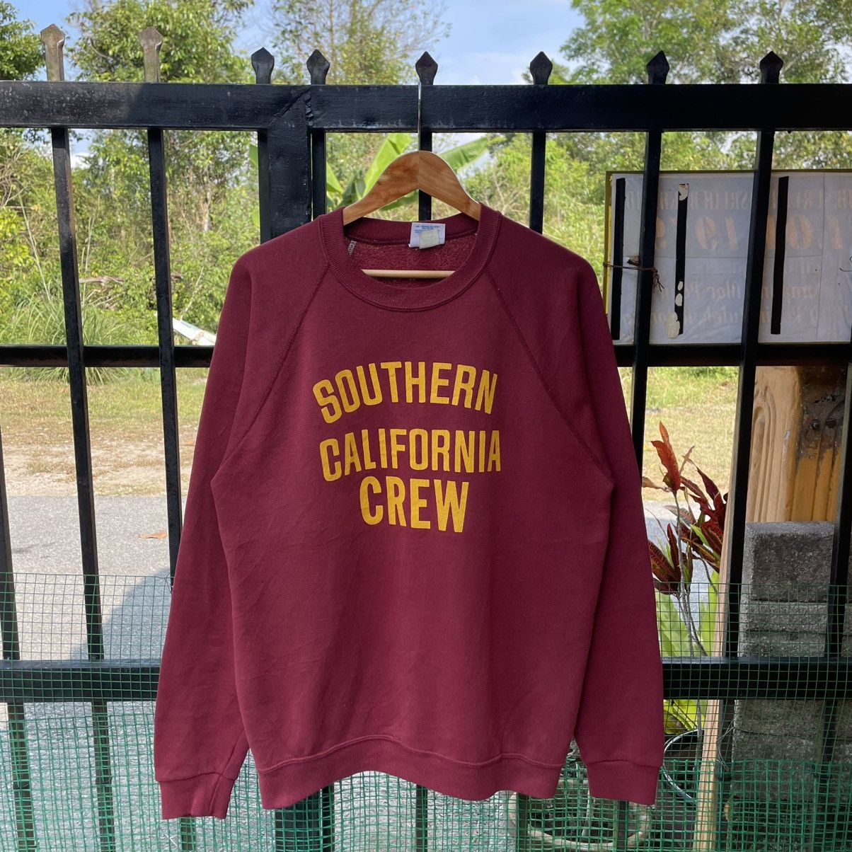 Vintage 🔥Vintage 80s Southern California Crewneck Sweatshirts Size US M / EU 48-50 / 2 - 1 Thumbnail
