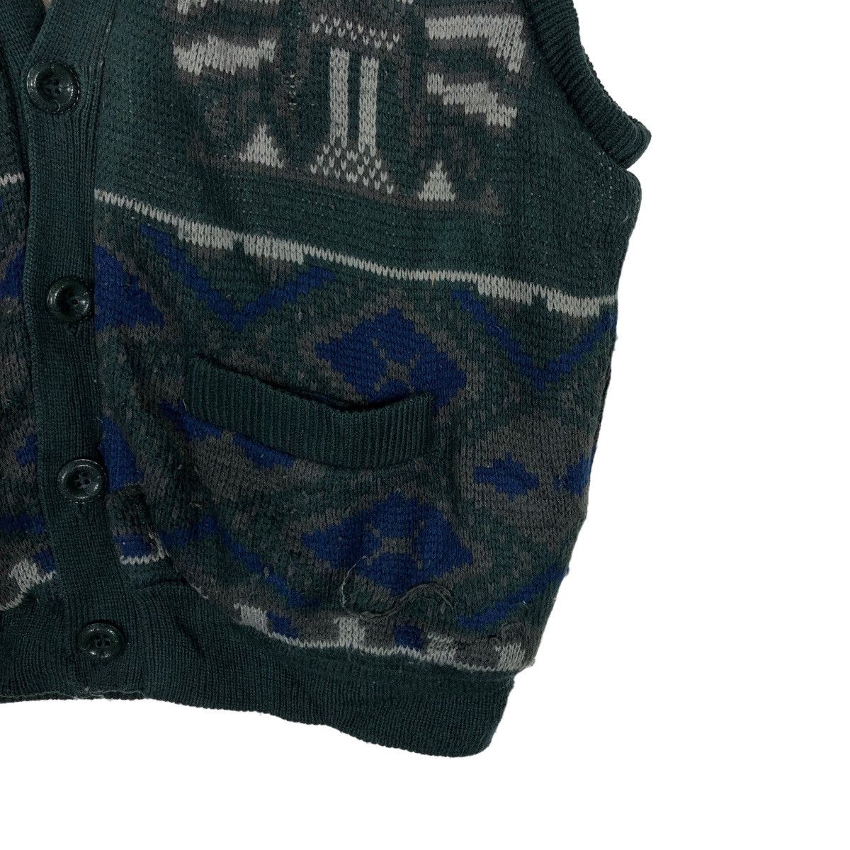 Japanese Brand 🔥RARE NAVAJO AZTEC DESIGN VEST DOLMAN CLUB JAPAN Size US M / EU 48-50 / 2 - 5 Thumbnail