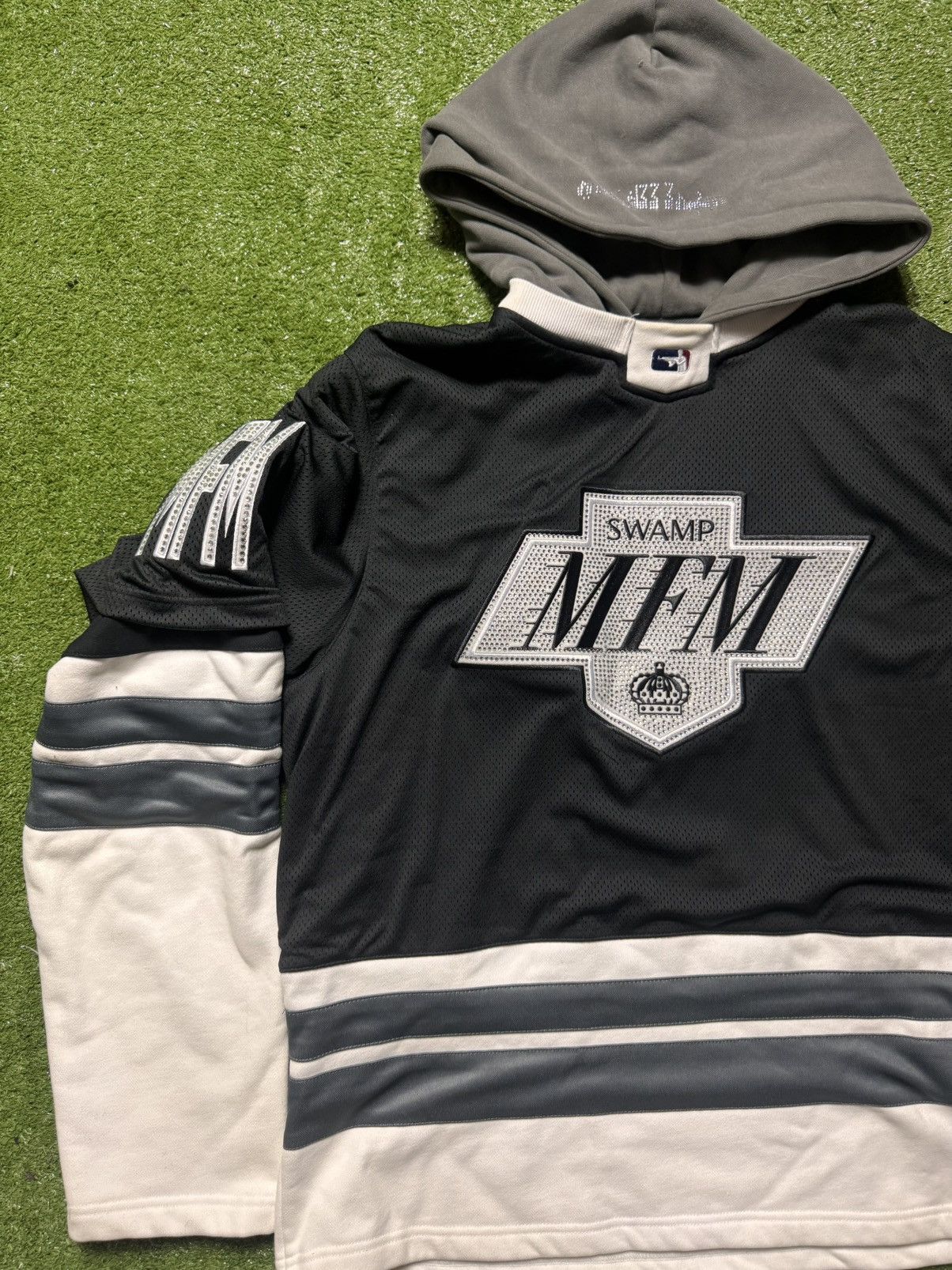 murd333r.fm MURD333R FM LA IC333 Hooded Hockey Jersey Sweatshirt Size US L / EU 52-54 / 3 - 2 Thumbnail