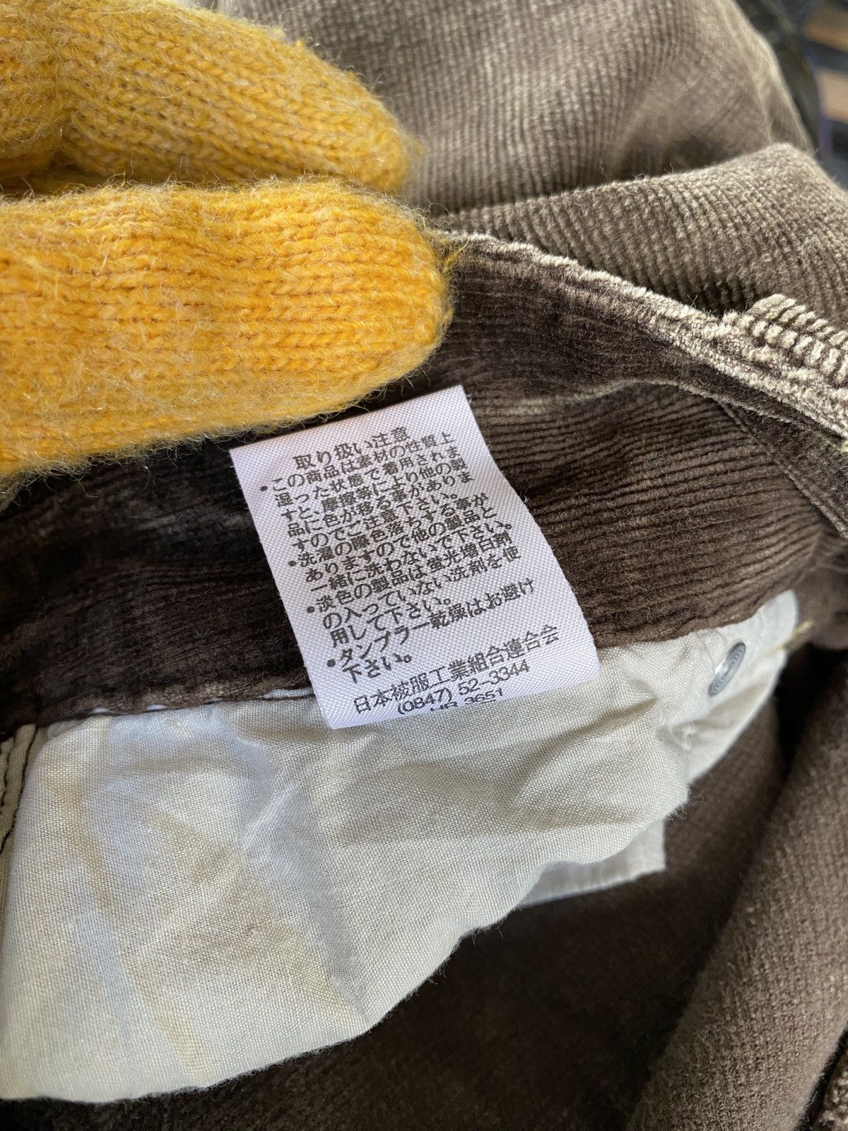 If Six Was Nine × Japanese Brand × Tornado Mart Luocury Japan Corduroy Low Rise Flare Pant Size US 30 / EU 46 - 18 Thumbnail