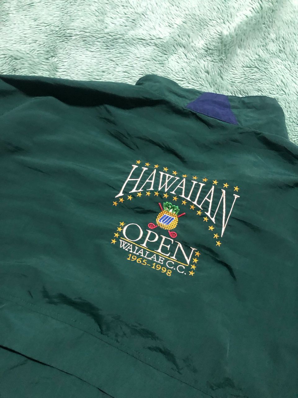 Vintage VINTAGE 1998 HAWAIIAN OPEN WAIALAE CC LIGHT JACKET OVERSIZED Size US XXL / EU 58 / 5 - 6 Thumbnail