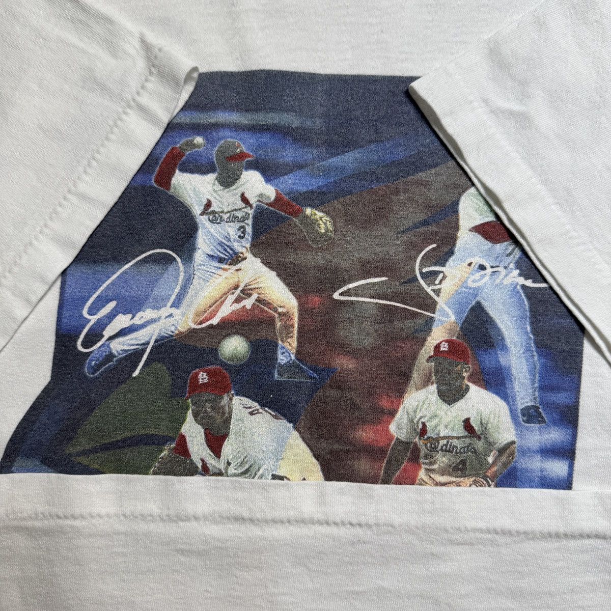 MLB × Vintage 2000s St Louis Cardinals Coca cola J.D. Drew Baseball sport Size US L / EU 52-54 / 3 - 4 Thumbnail