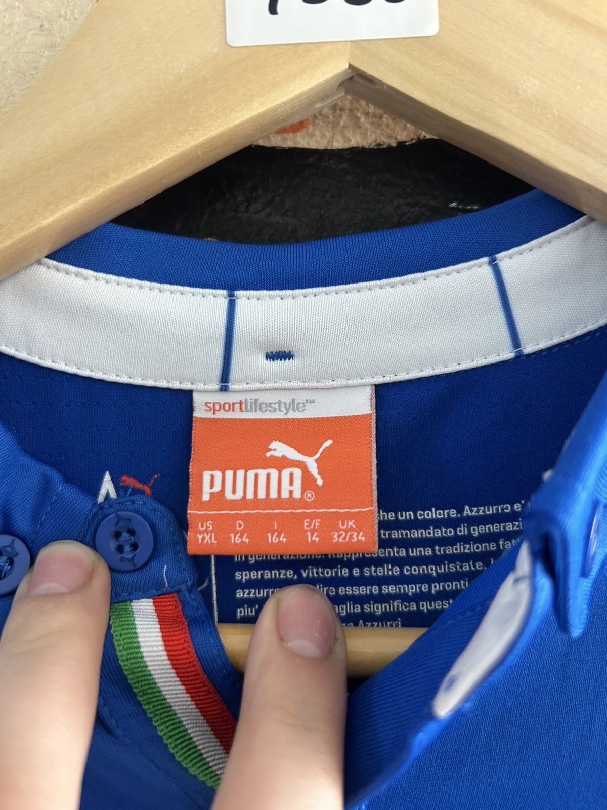 Puma × Vintage Meriggioli 2014 Italy Home Kit Size US S / EU 44-46 / 1 - 5 Thumbnail