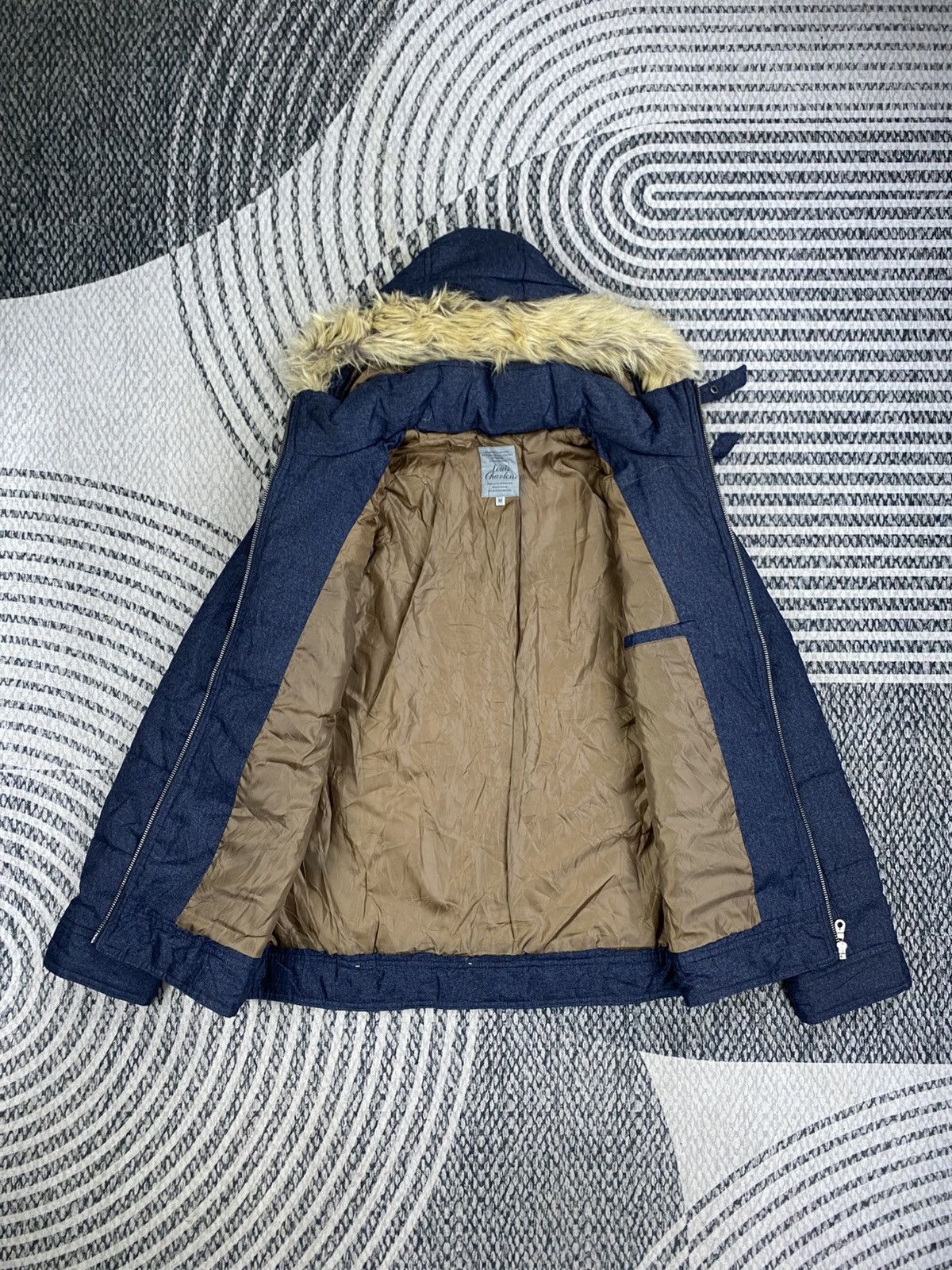 Japanese Brand Vintage Louis Chavlon Puffer Style Faux Fur Parka Size US M / EU 48-50 / 2 - 5 Thumbnail