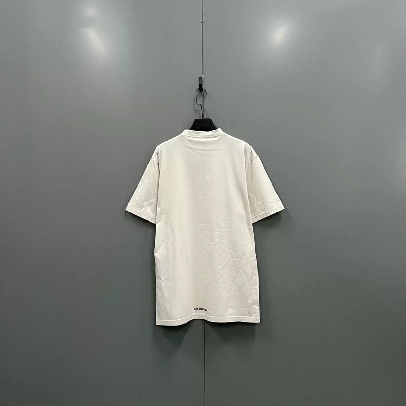 Balenciaga Balenciaga Back Small Logo Short Sleeve Size US L / EU 52-54 / 3 - 2 Thumbnail