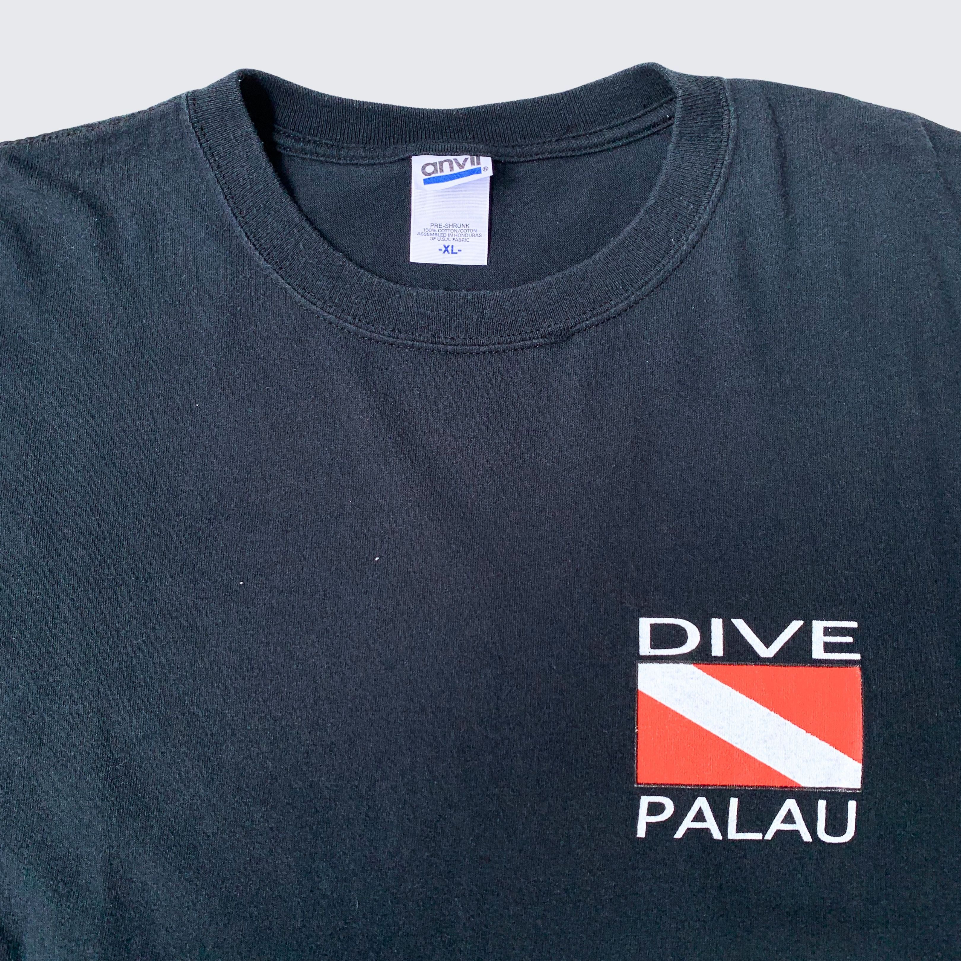 Vintage 1990s Blue Corner Dive Palau Anvil Vintage Tee Size US XL / EU 56 / 4 - 2 Thumbnail