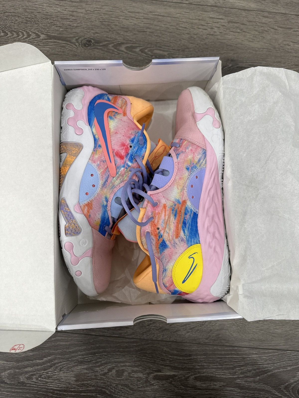 Nike Pg6 painted swoosh Size US 12 / EU 45 - 8 Thumbnail