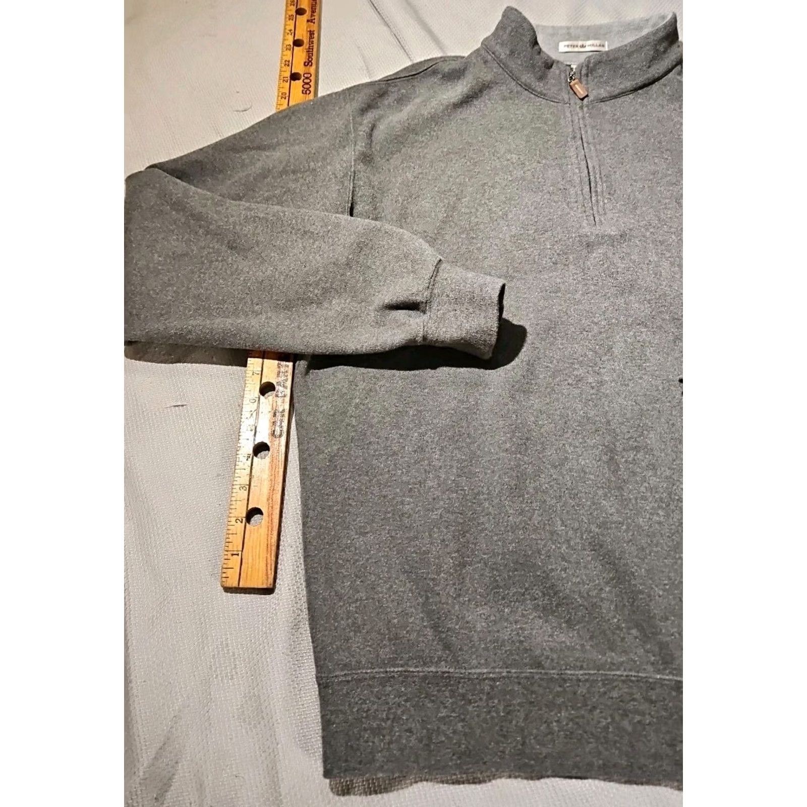 Peter Millar Peter Millar Sweater Mens M Gray Golf 1/4 Zip Pullover Casual Preppy Shirt? Size US M / EU 48-50 / 2 - 3 Thumbnail