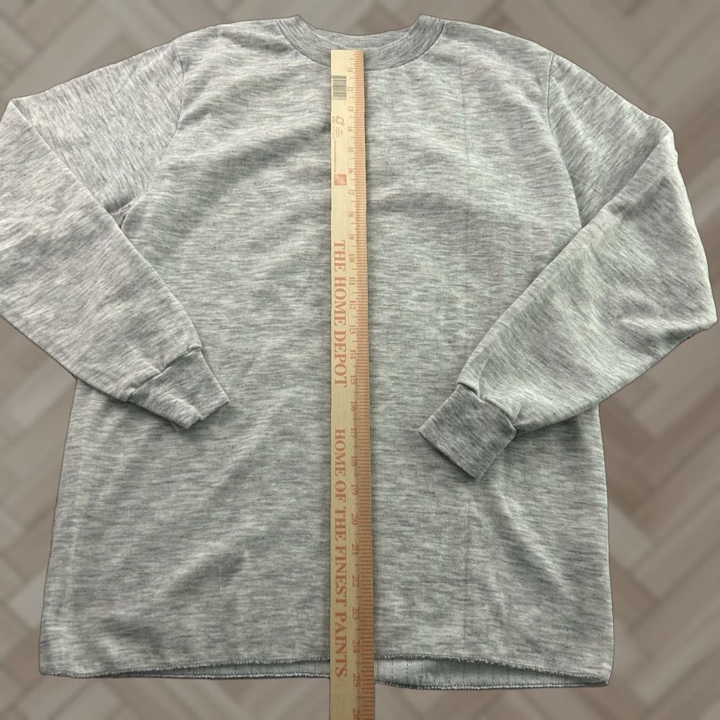 Vintage VINTAGE Medalist Shirt Mens L Gray USA Long Sleeve Baselayer Wool Polyester Size US L / EU 52-54 / 3 - 1 Thumbnail