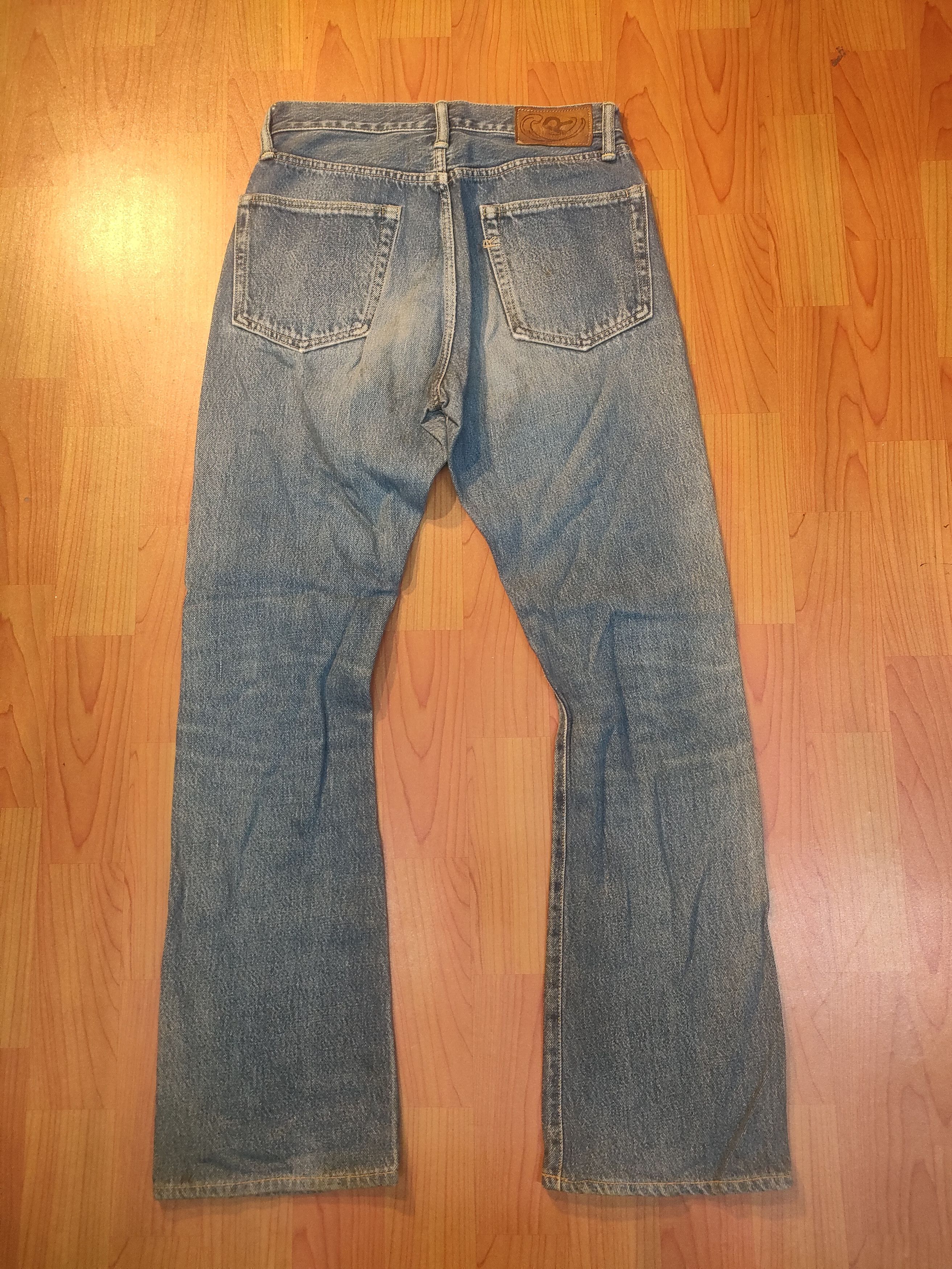 45rpm × If Six Was Nine Flare🔥🔥45Rpm Distressed Jeans Size US 28 / EU 44 - 3 Thumbnail