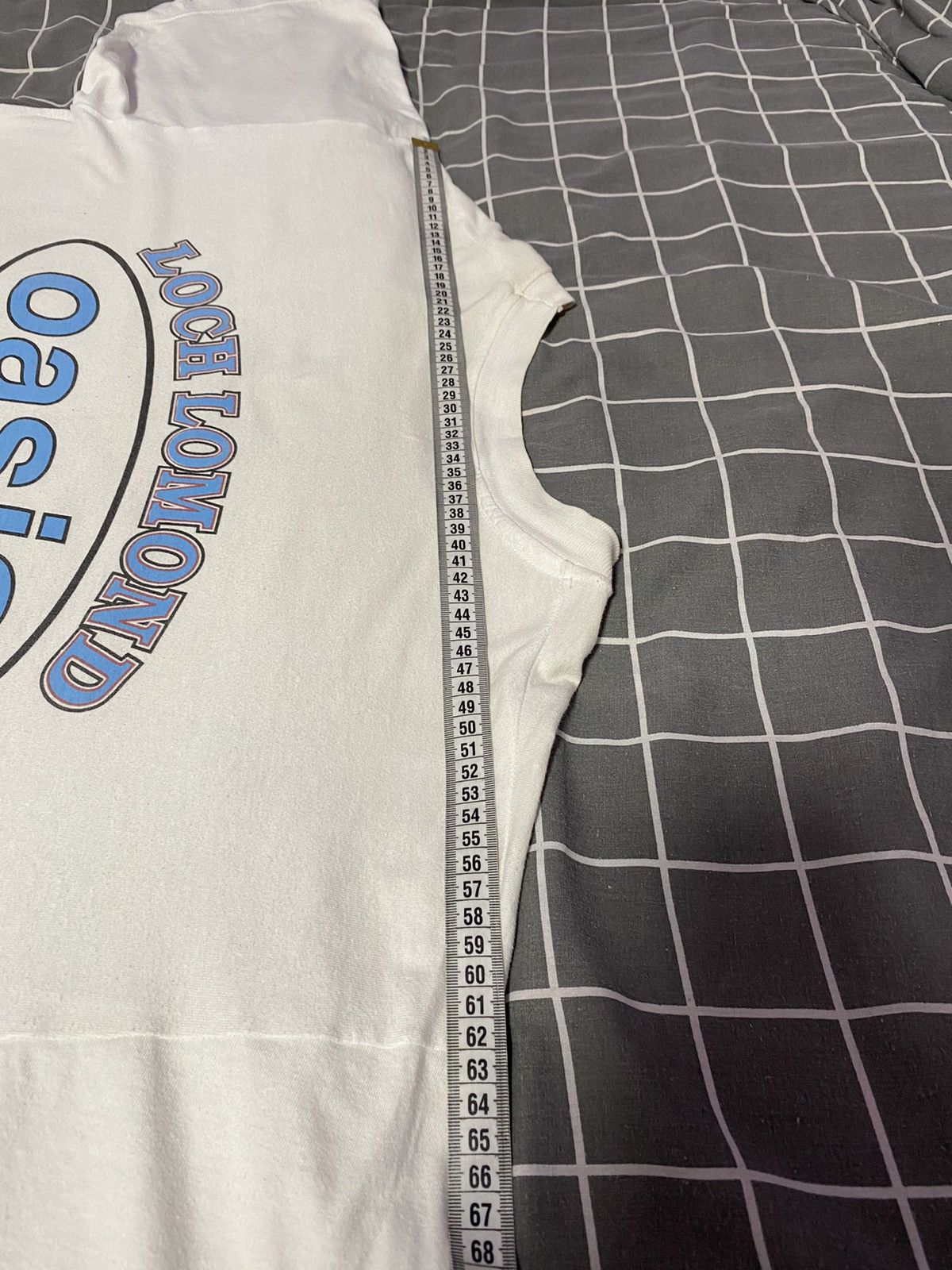 Rap Tees Vintage 1996 Oasis Tour T-Shirt Loch Lomond Knebworth Story Size US XL / EU 56 / 4 - 11 Thumbnail