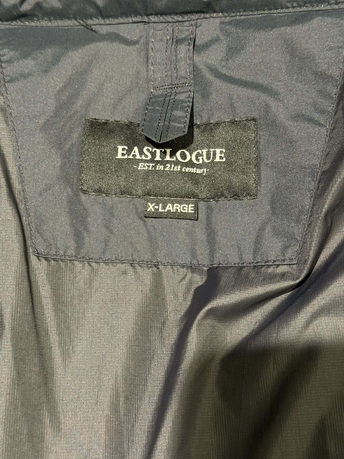 EASTLOGUE Eastlogue motorcycle down jumper / navy Size US XL / EU 56 / 4 - 6 Thumbnail