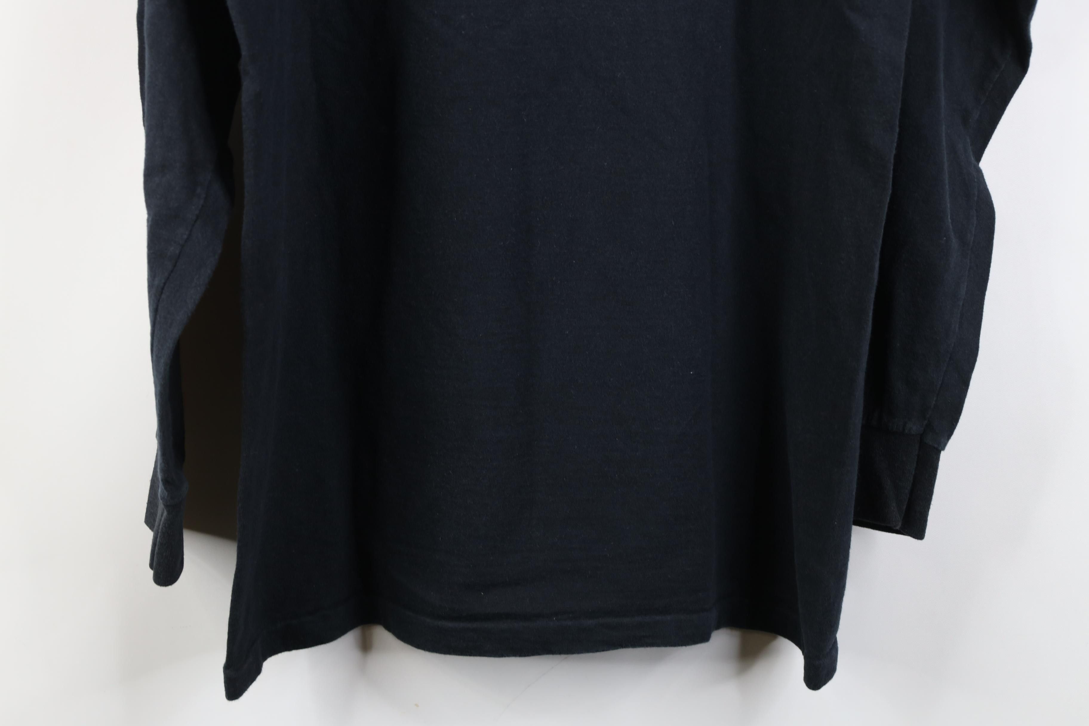 Vintage Vintage 90s Streetwear Mock Neck Long Sleeve T-Shirt USA Size XL / US 12-14 / IT 48-50 - 12 Thumbnail