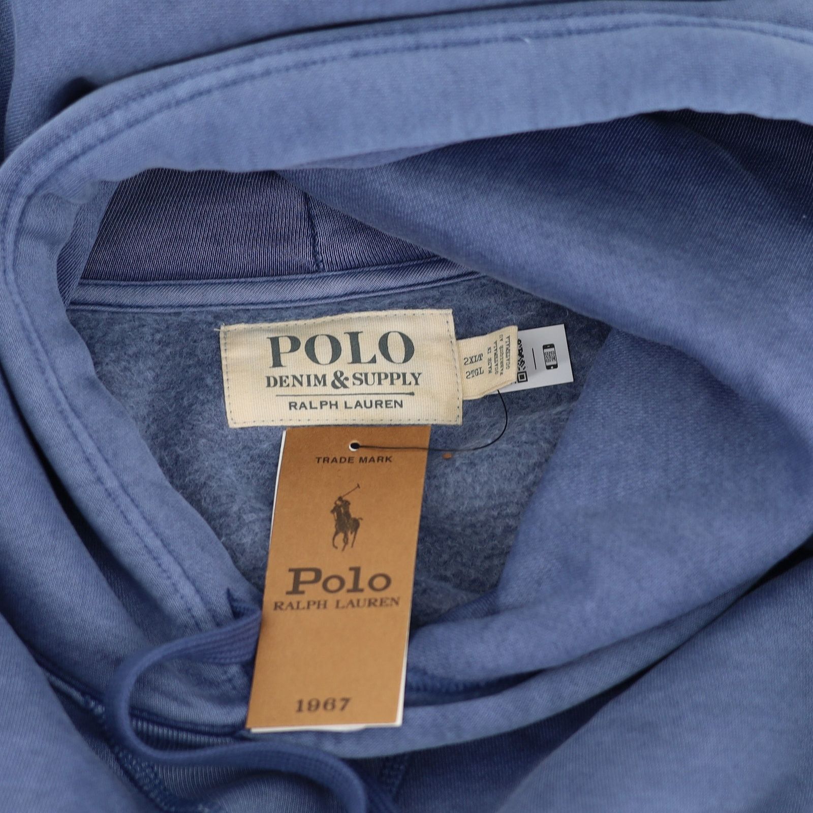 Polo Ralph Lauren Polo Ralph Lauren Men's Old Royal Cotton Hoodie Size 2XLT Size US XXL / EU 58 / 5 - 8 Thumbnail