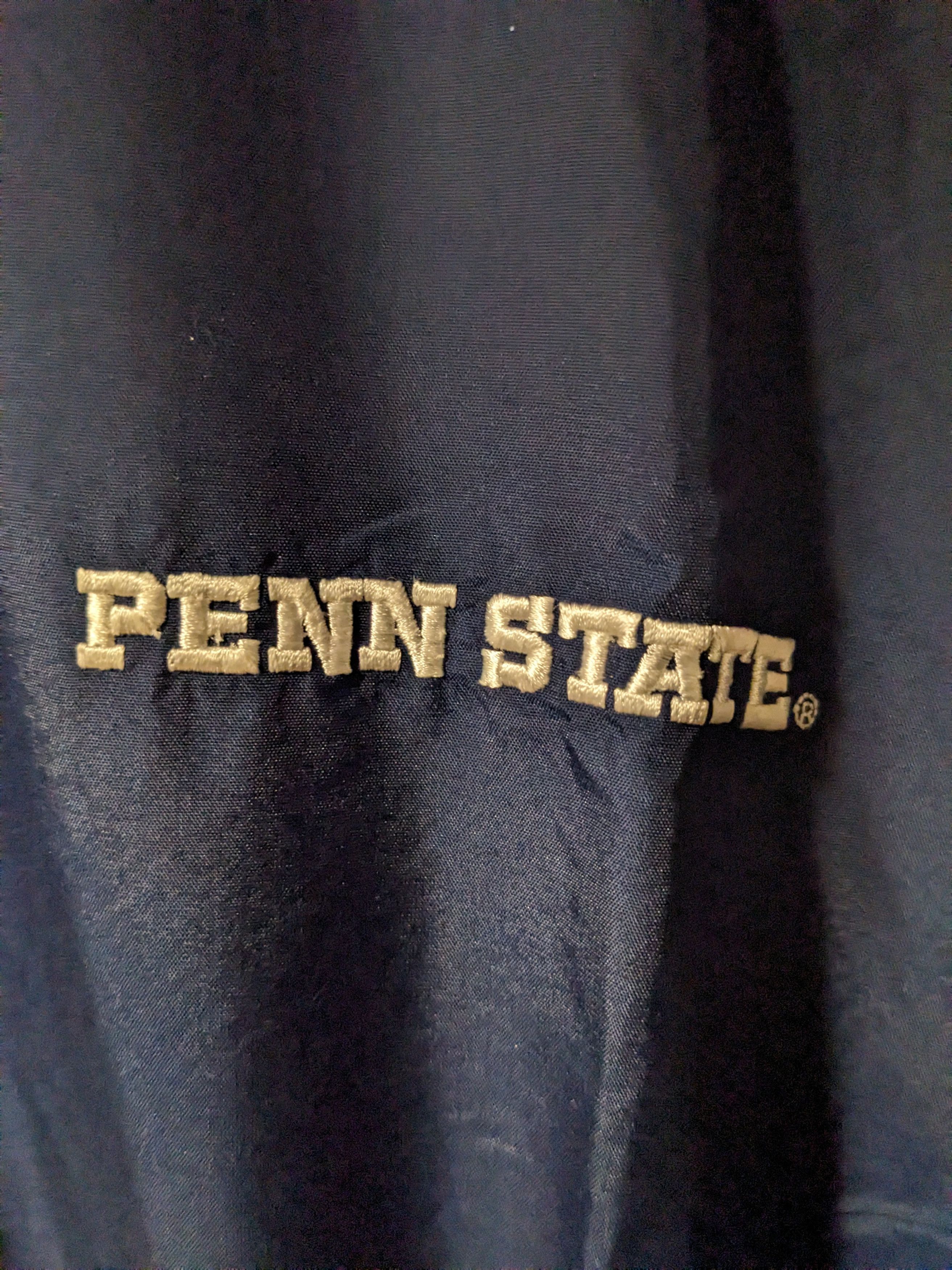Nike × Vintage Vintage Y2K Penn State Nittany Lion College Nike Windbreaker Size US XL / EU 56 / 4 - 2 Thumbnail